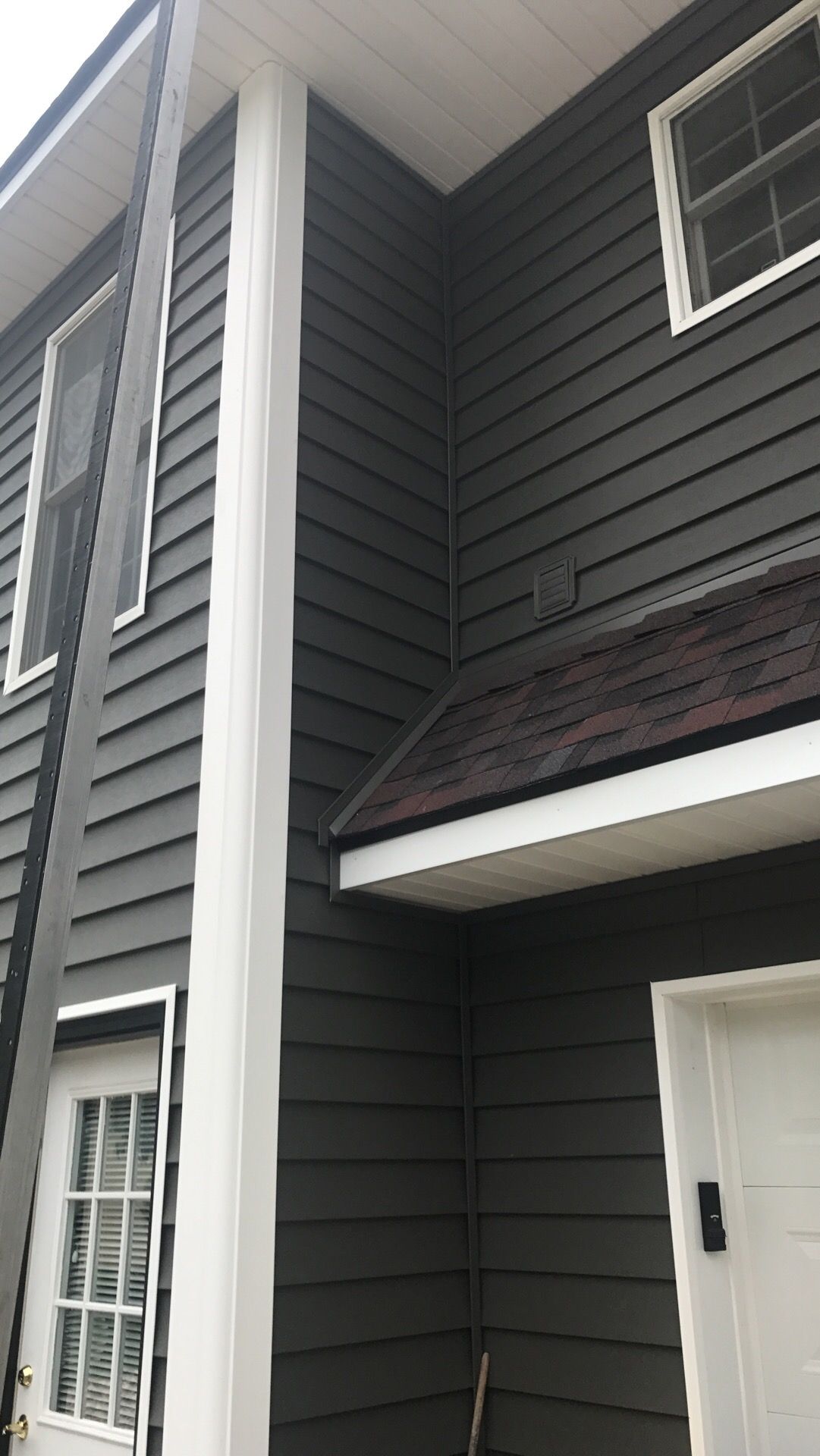ROOF SIDING GUTTER REPLACEMENT after major Stom  using Owens Corning Duration and Alside Prodigy Siding by Gorilla Exteriors Contracting, LLC