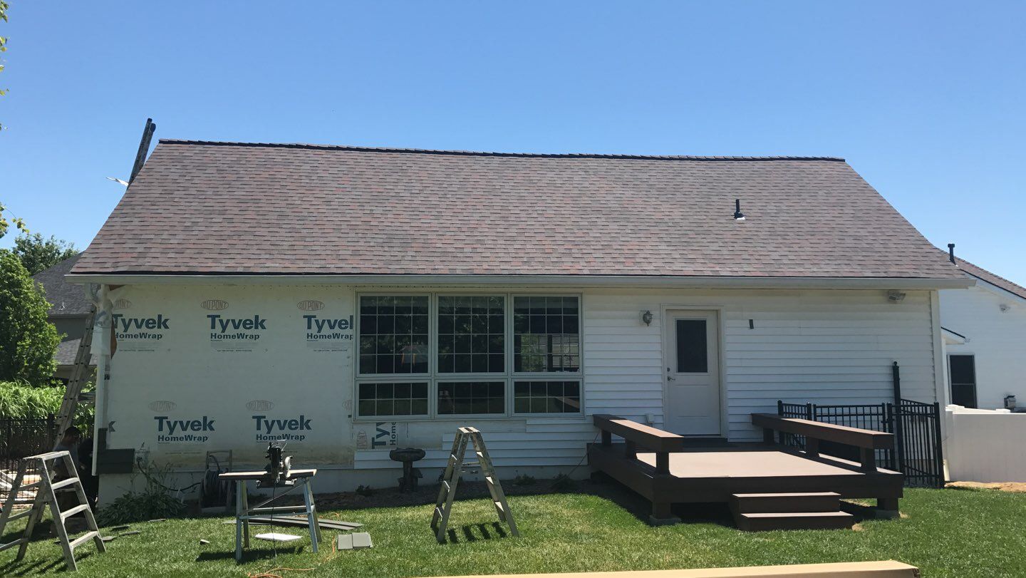 ROOF SIDING GUTTER REPLACEMENT after major Stom  using Owens Corning Duration and Alside Prodigy Siding by Gorilla Exteriors Contracting, LLC