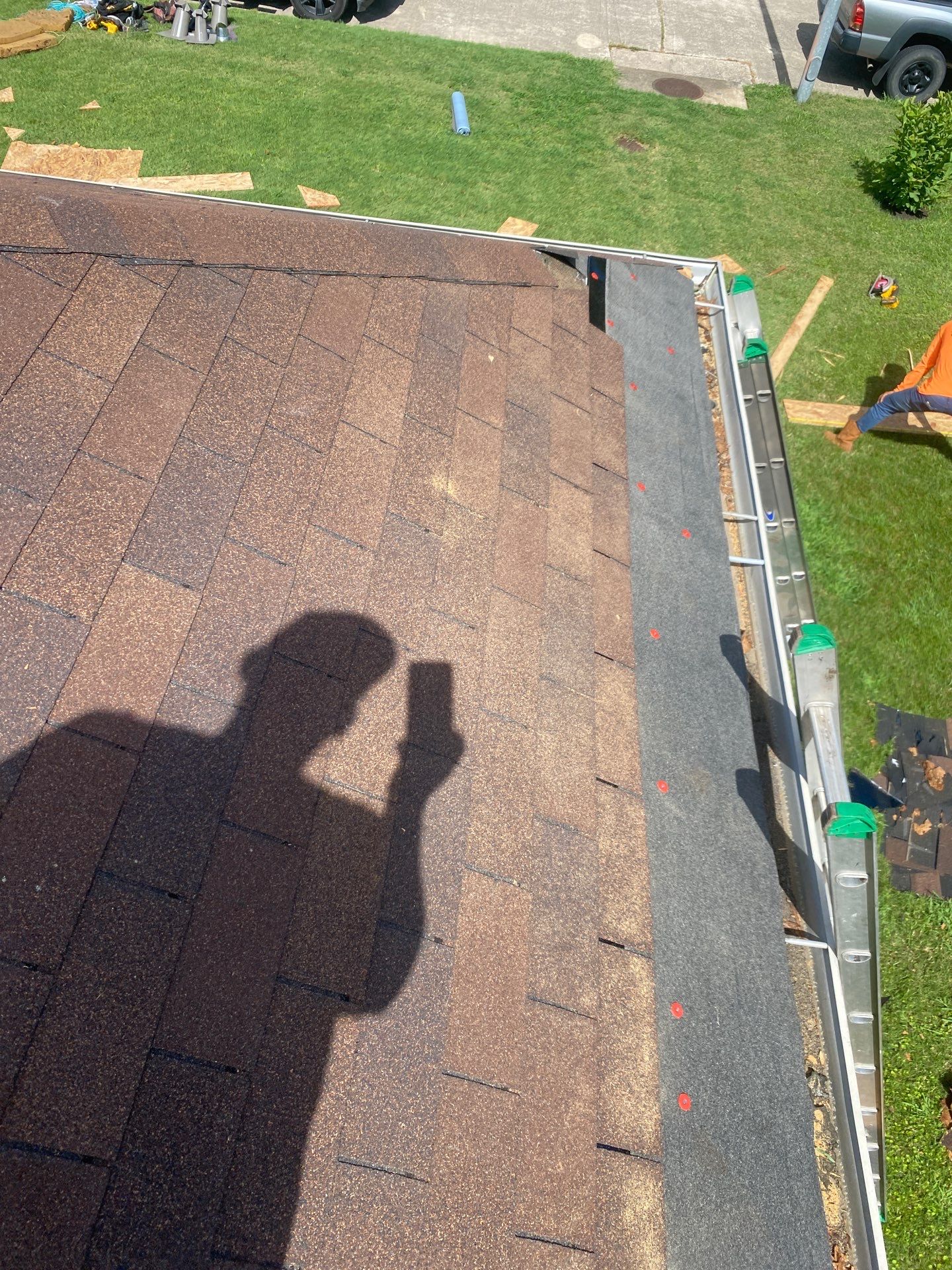 Residential Roofing Repair using Owen's Corning Duration (Lifetime) Shingles by Roof Repair Company