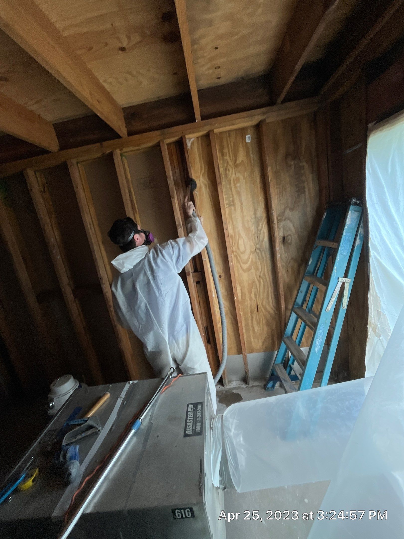 Fire Loss with Asbestos Abatement by EAS Environmental, LLC.