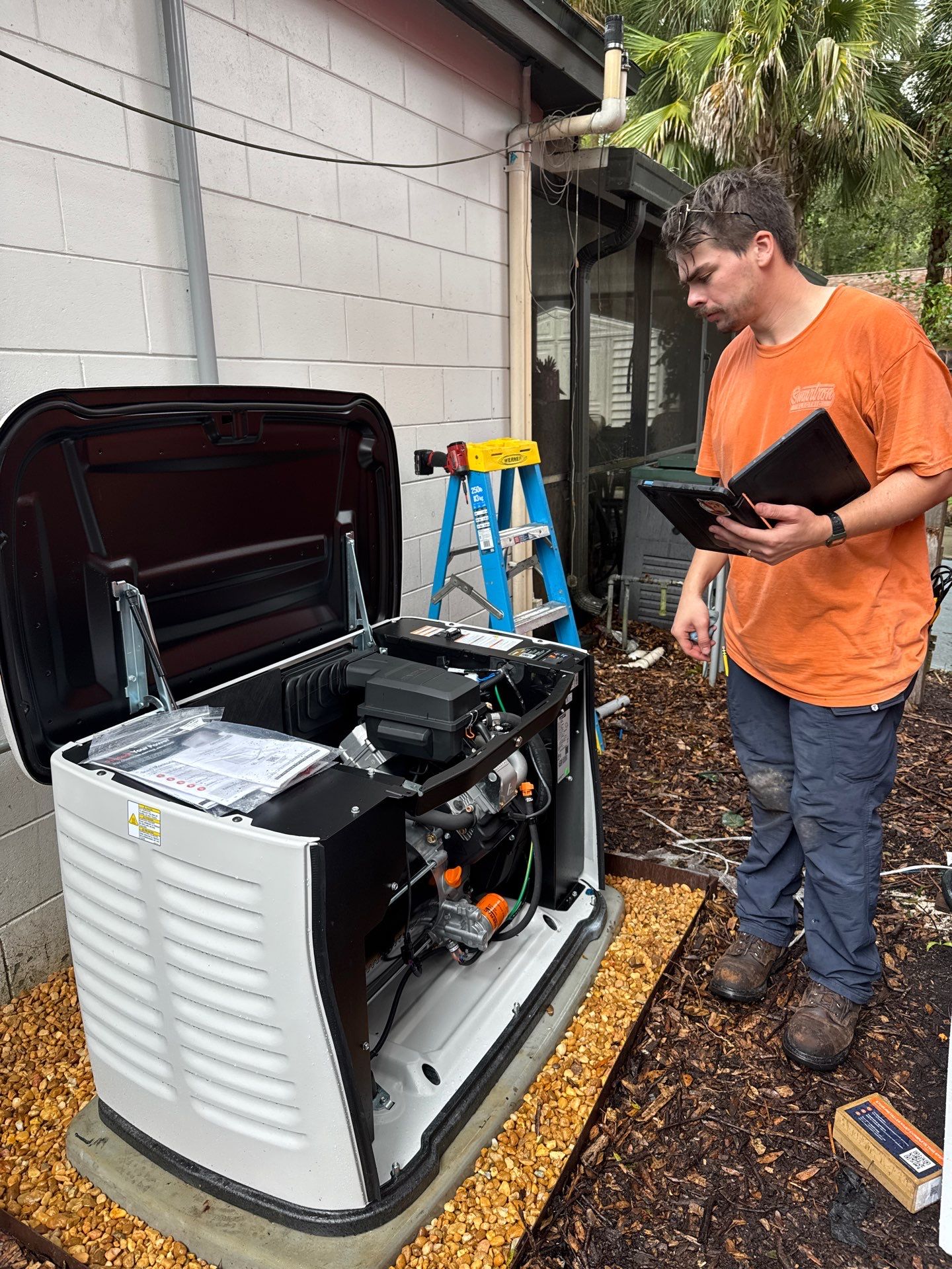 Generator Install in Winter Springs by Smartron Electric