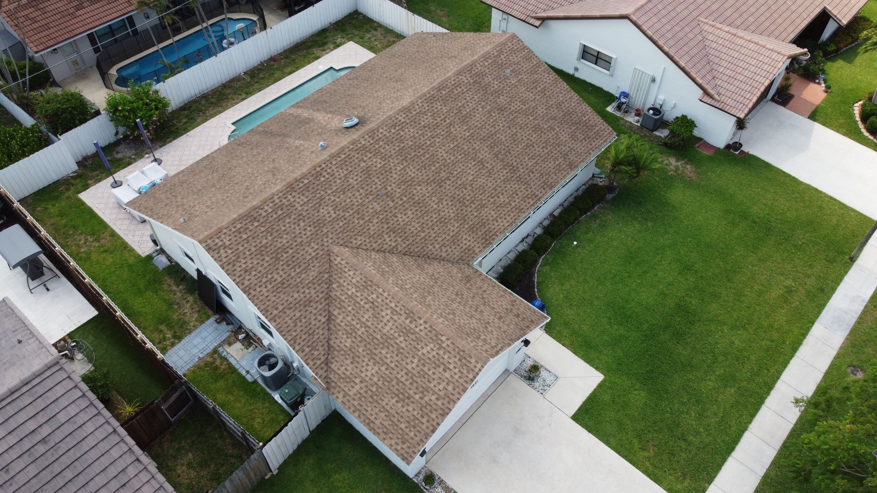 Residential Roofing Installation using Mil Finish-Unpainted by BLUES BROTHERS CONSTRUCTION CORP