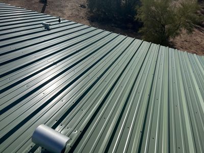 Sage Green Exposed Fastener