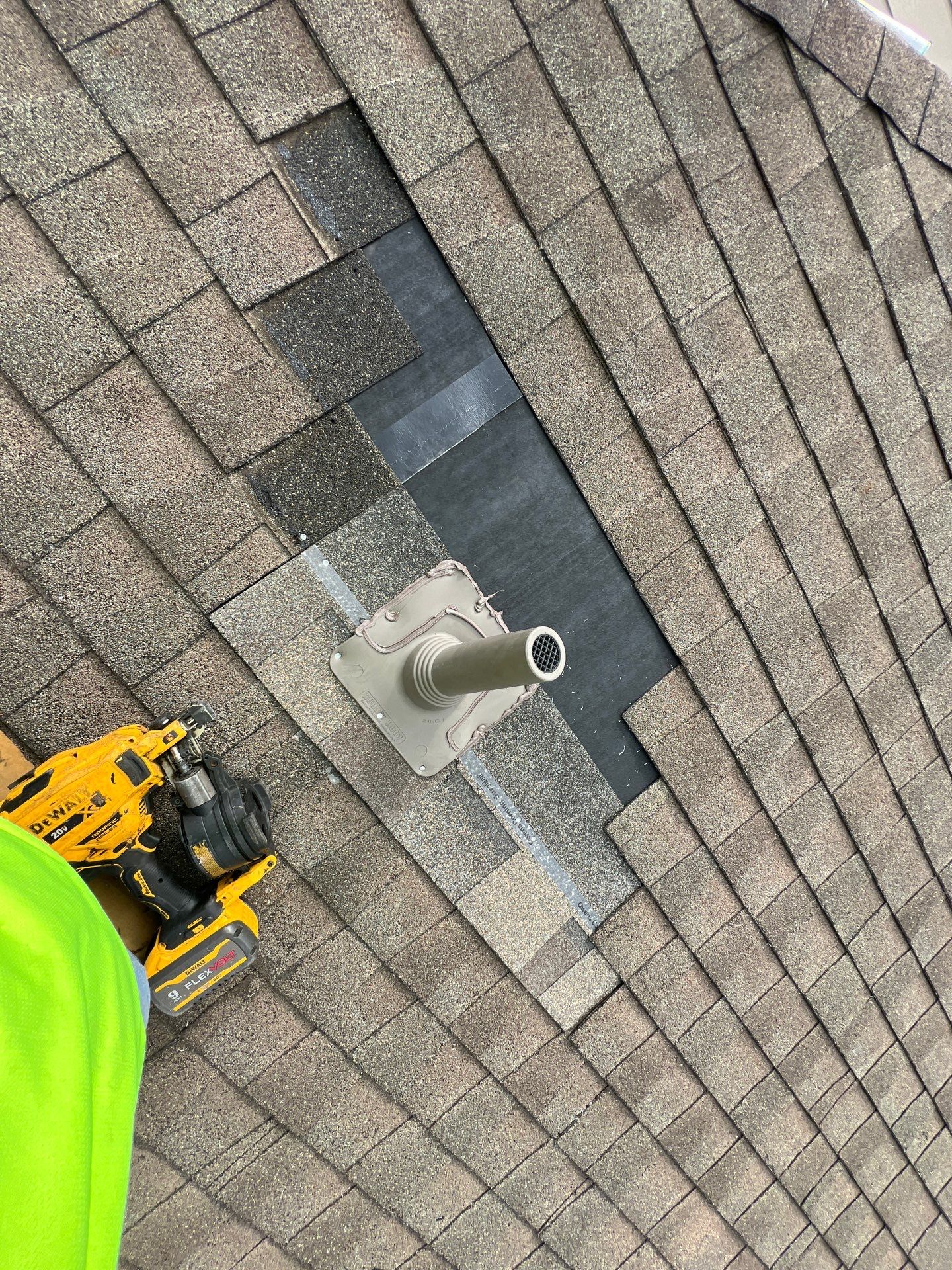 Hail Damage using Owen's Corning Duration (Lifetime) Shingles by Roof Repair Services LLC