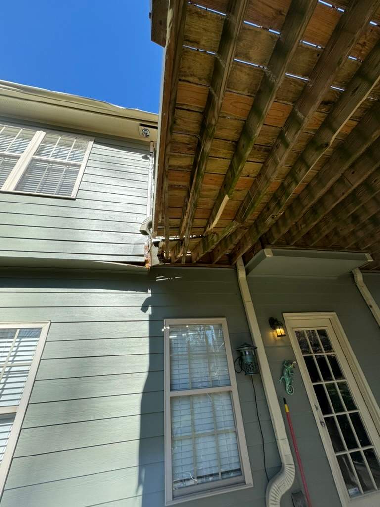Exterior Renovation from Tree Damage with Insurance Claim by Clark Brothers Roofing & Construction