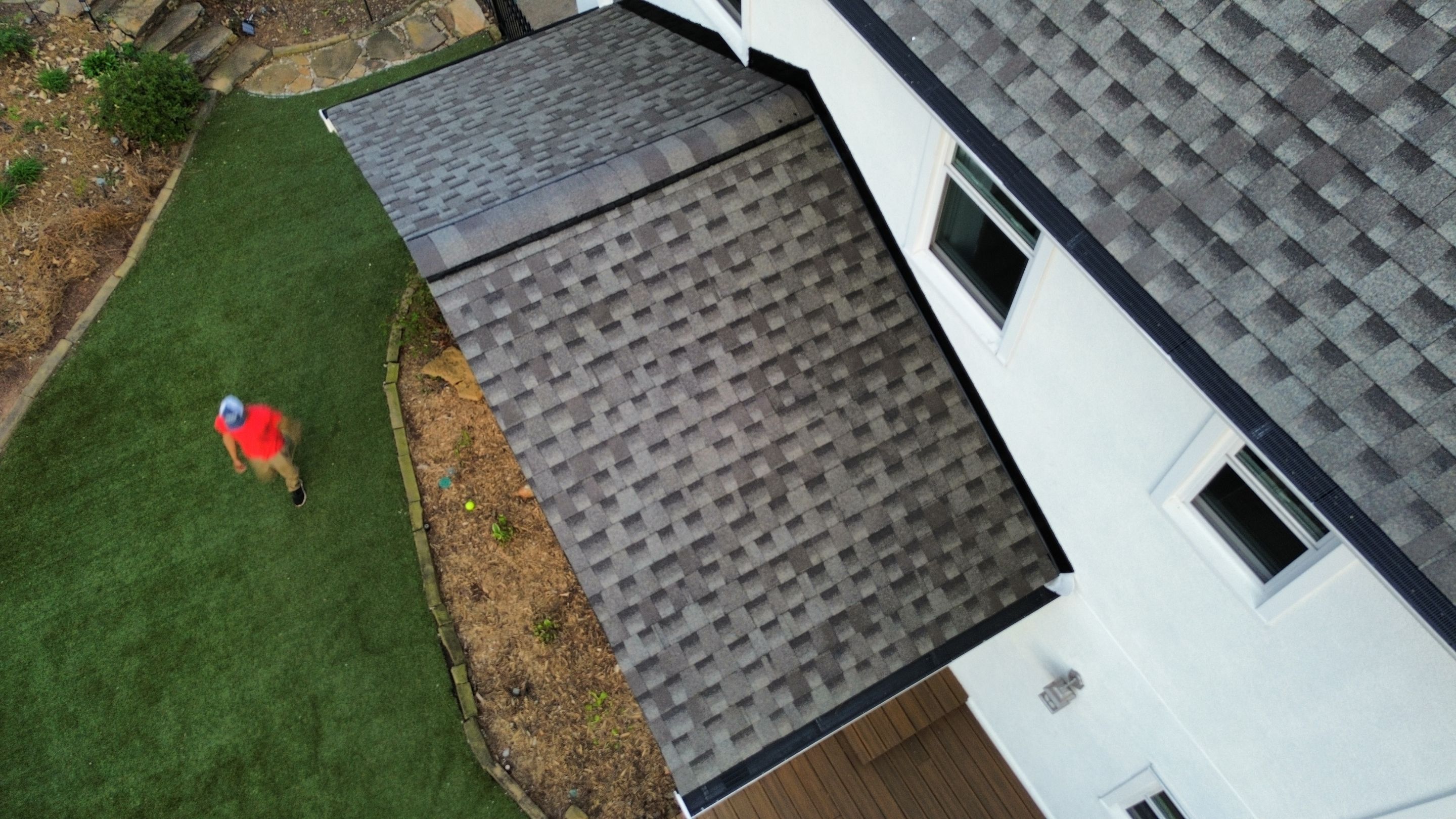 Roswell, GA Roof Replacement, GAF HDZ Weathered Wood by Reset Roofing