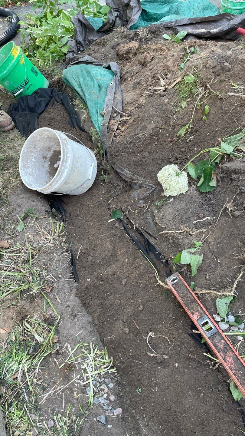 Tara’s Corner Drainage Fix by Waterproofing Northeast
