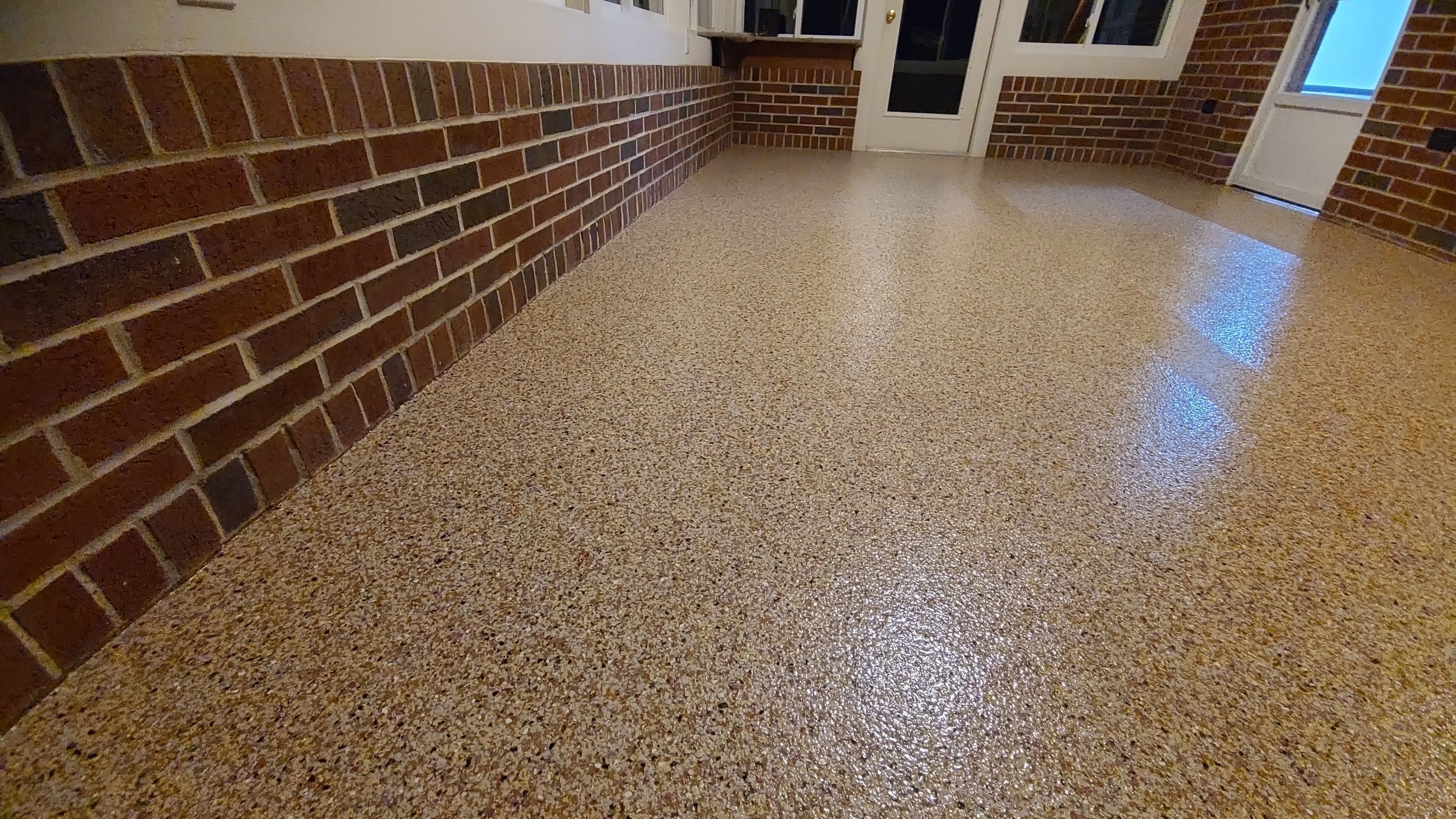 Sunroom in Pecan - New Waterford, OH by Alexander Concrete Coatings