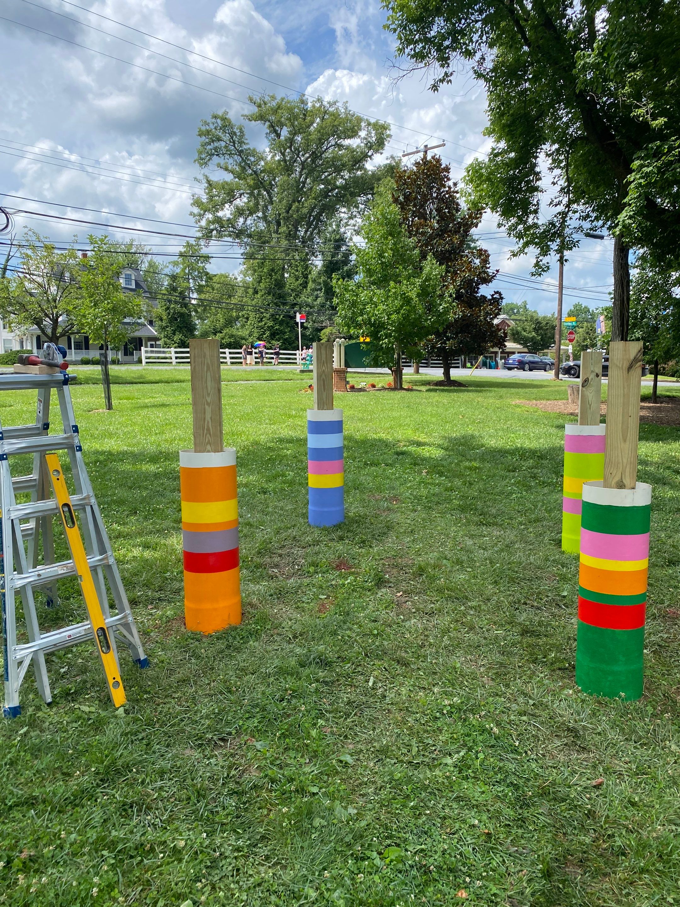 Indoor & Outdoor Art Installation by The Smet Companies, LLC