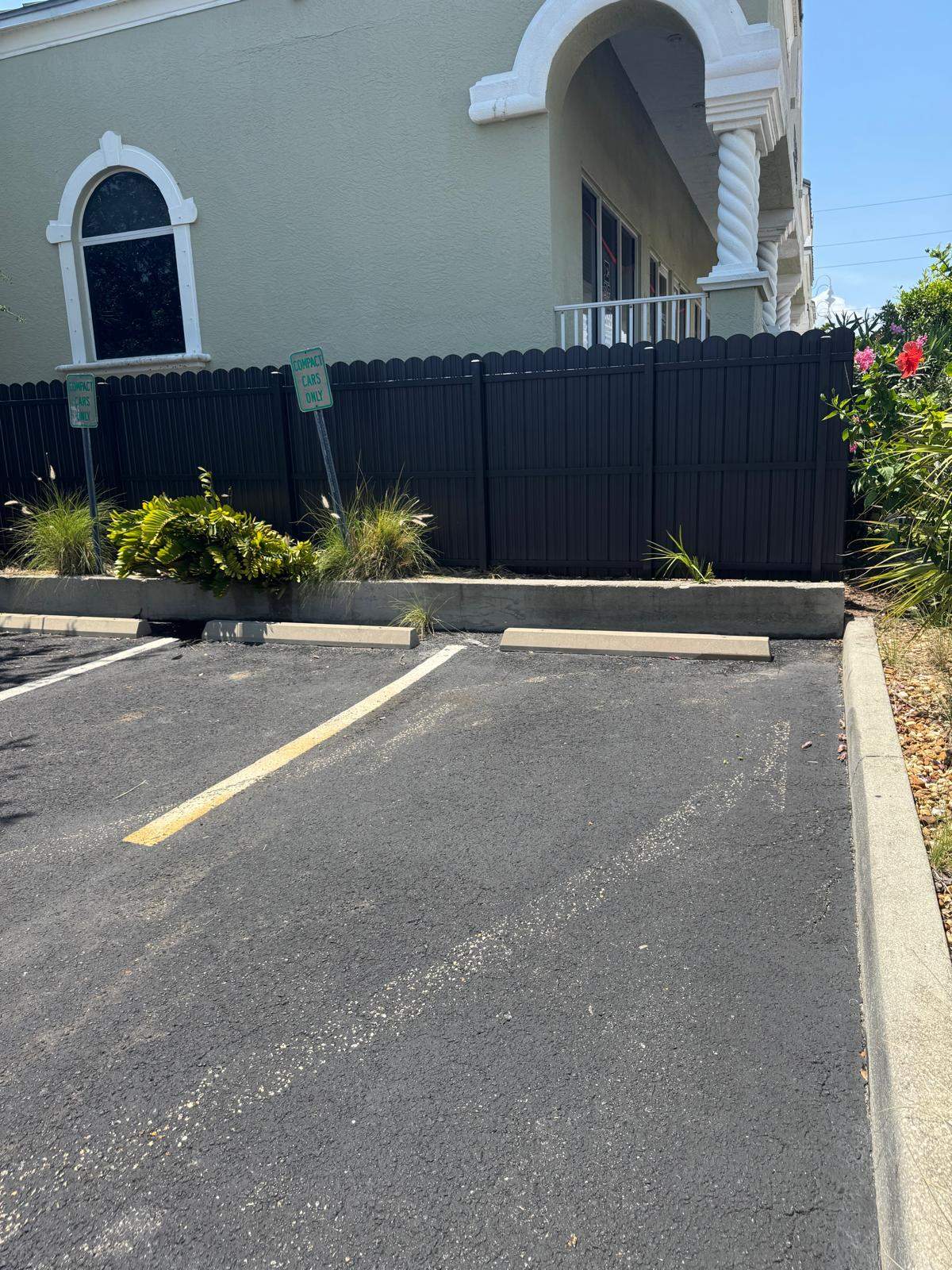 Metal Fence for Illusions Salon & Spa in Punta Gorda by True Fence LLC