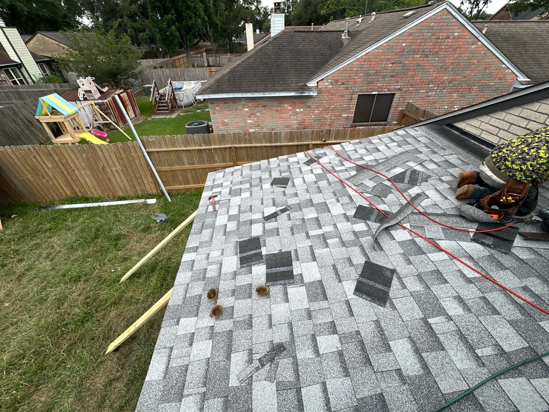 Project in Katy by Motion Roofing
