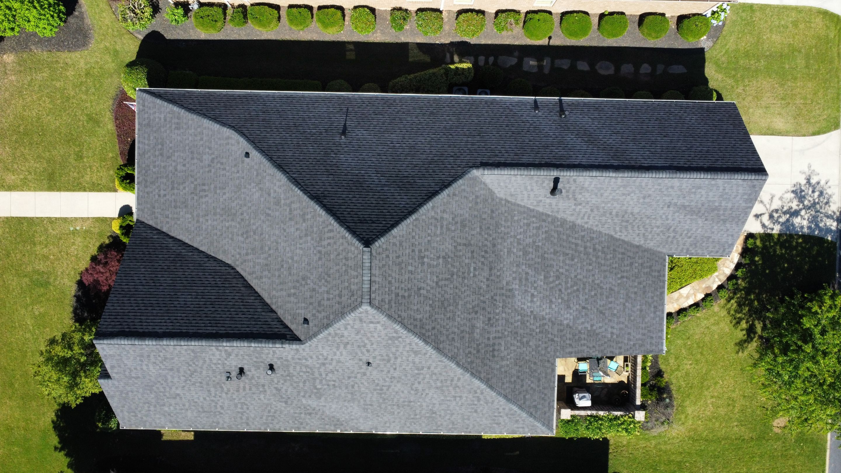 Cumming, GA Roof Replacment CertainTeed Landmark Moire Black by Reset Roofing