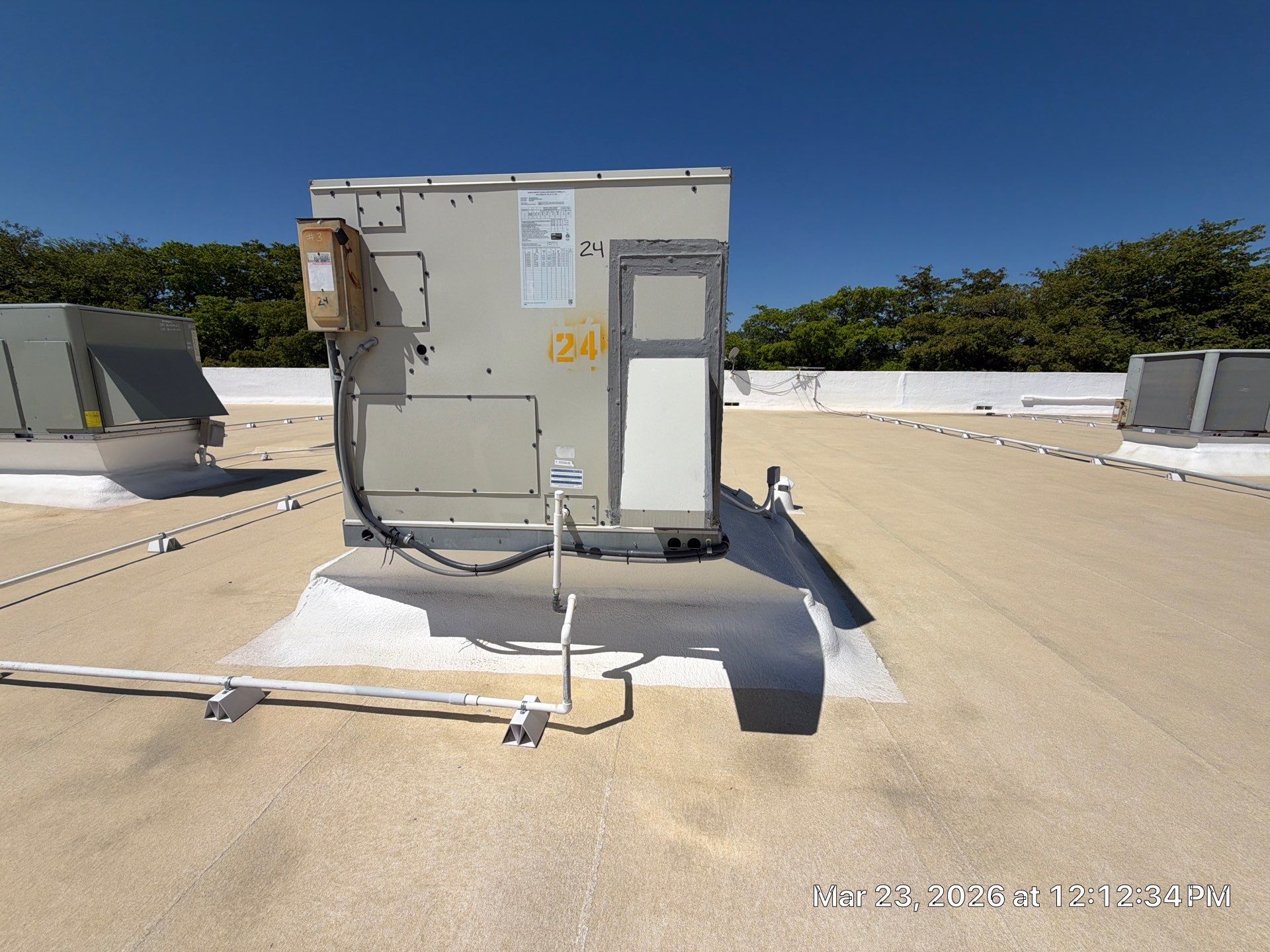 Commercial Roof Maintenance and HVAC Unit Sealing in Boca Raton by Roof King LLC