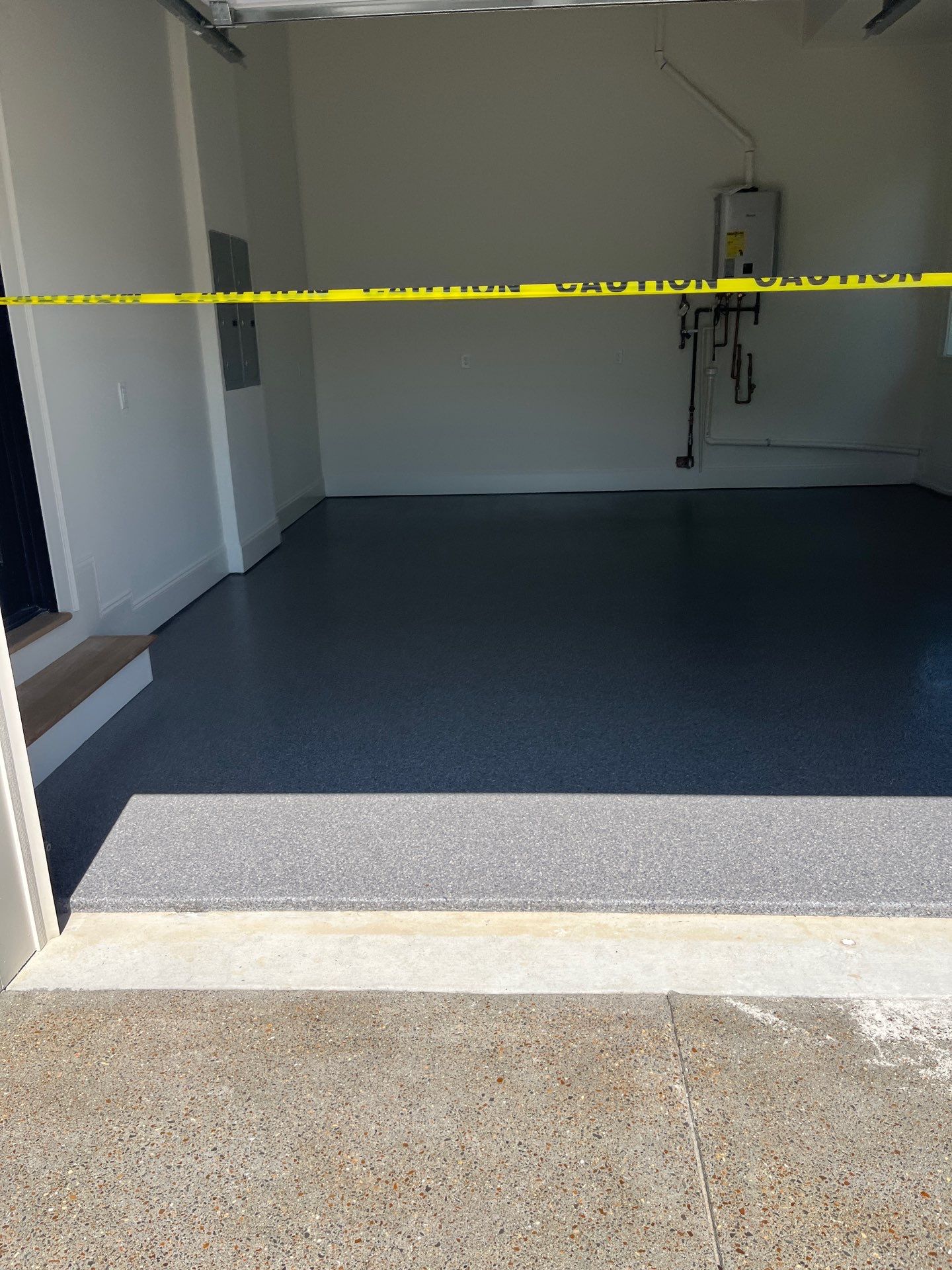 Garage Floor Coating using Dolerite by My Garage Floor Guys