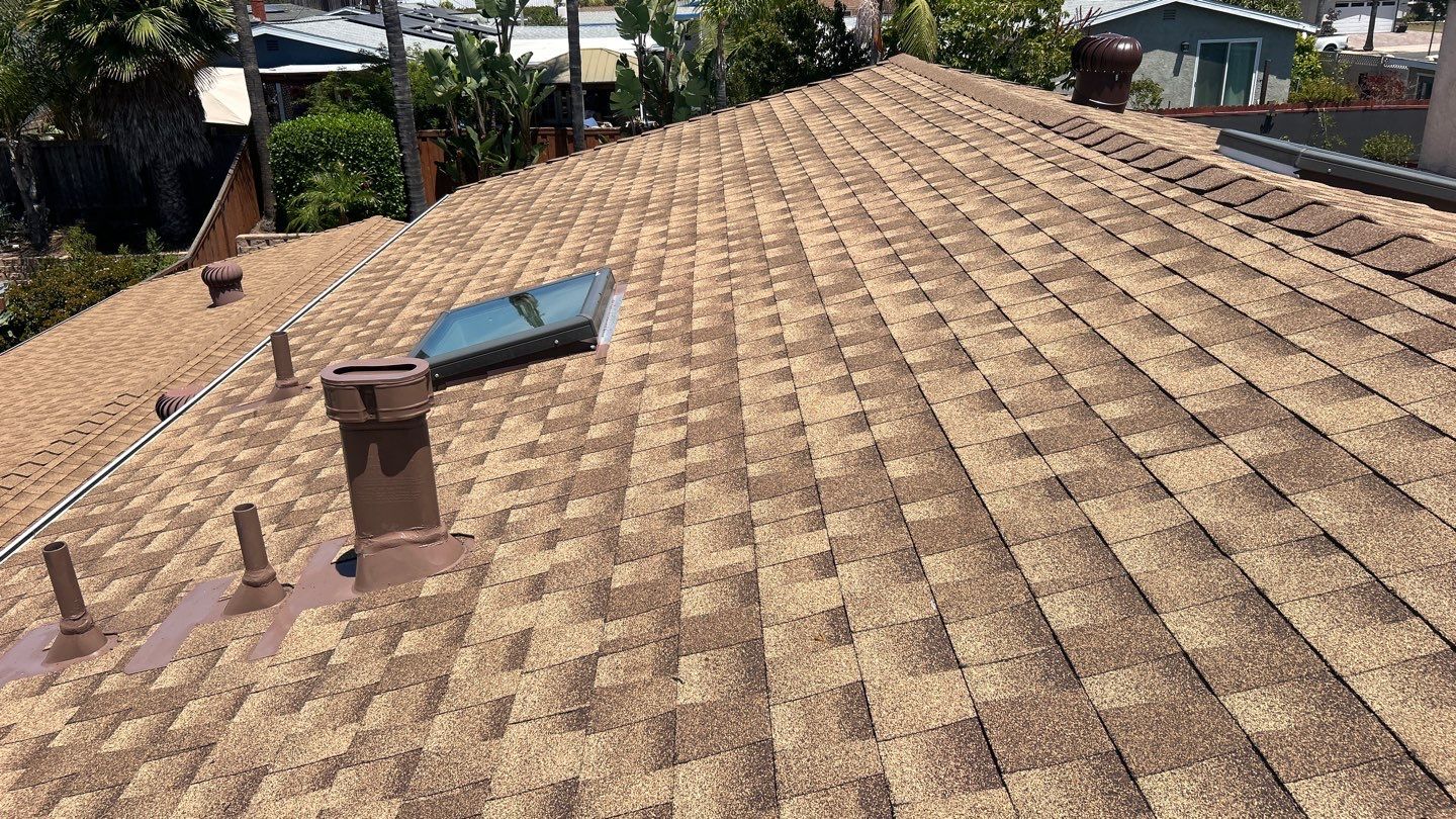 San Diego Residential Roof Replacement and Fascia Wood Repair by Reliable Roofing San Diego Inc.