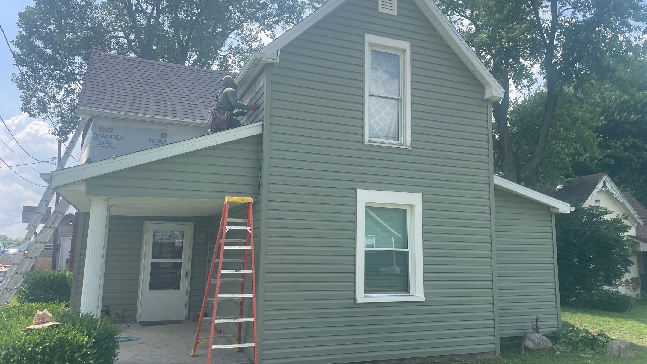 Project in Muncie, Ind 47302 by Rodeffer Roofing INC