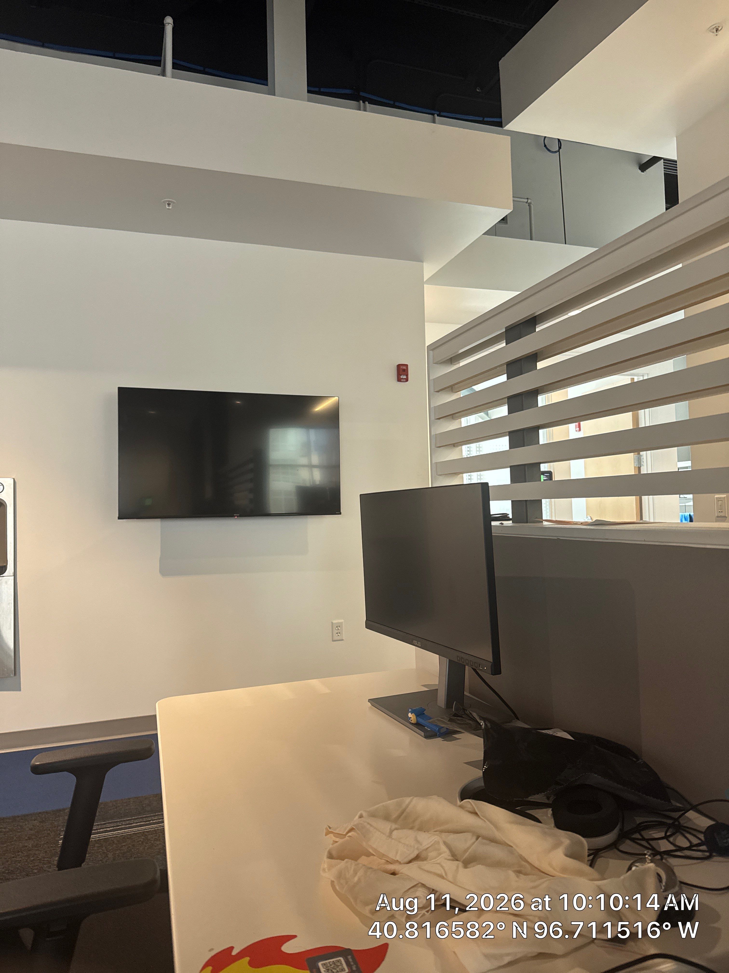 Modern Office Interior Remodel and Privacy Partition Installation in Lincoln by CompanyCam Sales Demo
