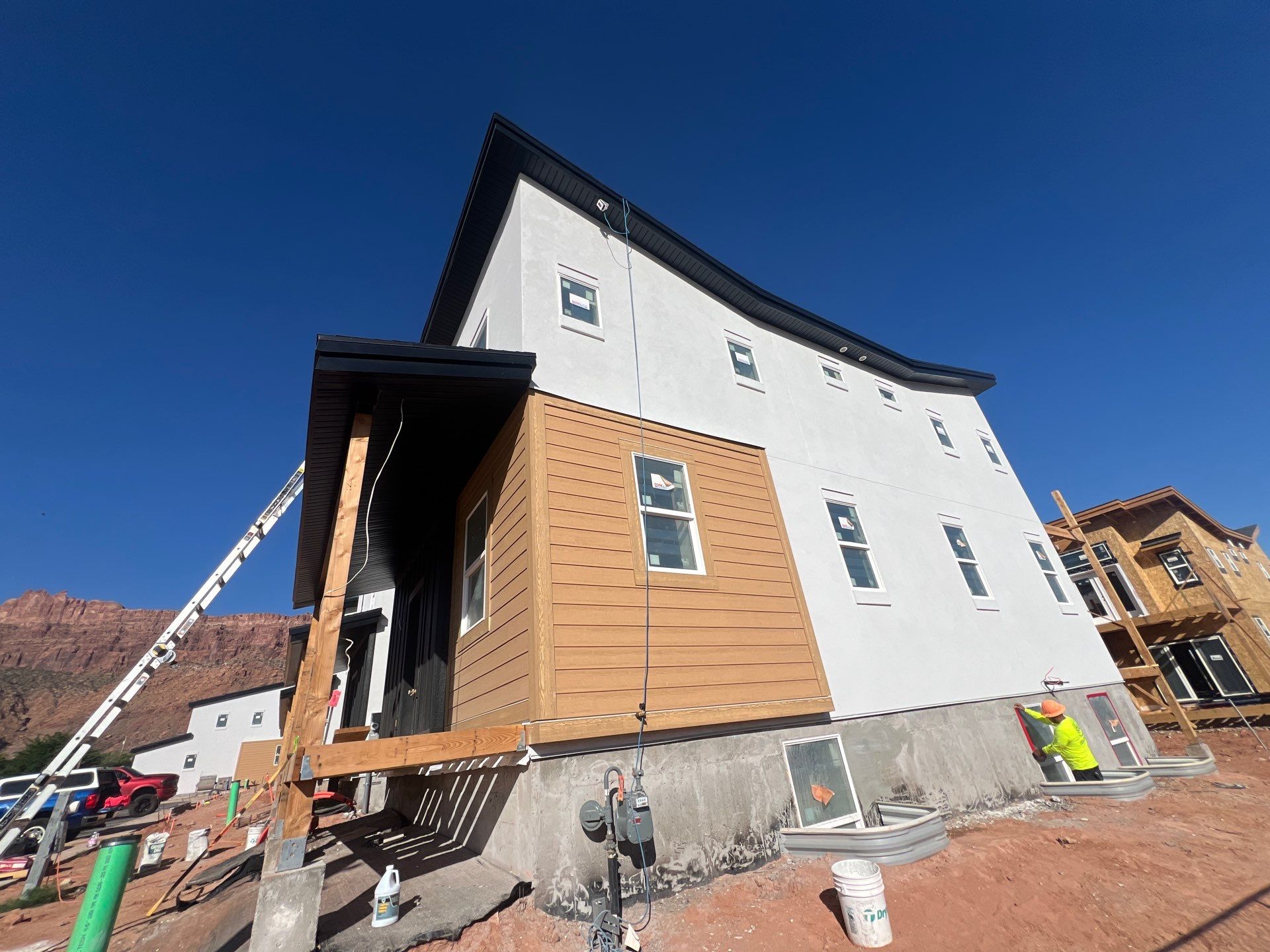 Project in Moab by Master Rain Gutters.