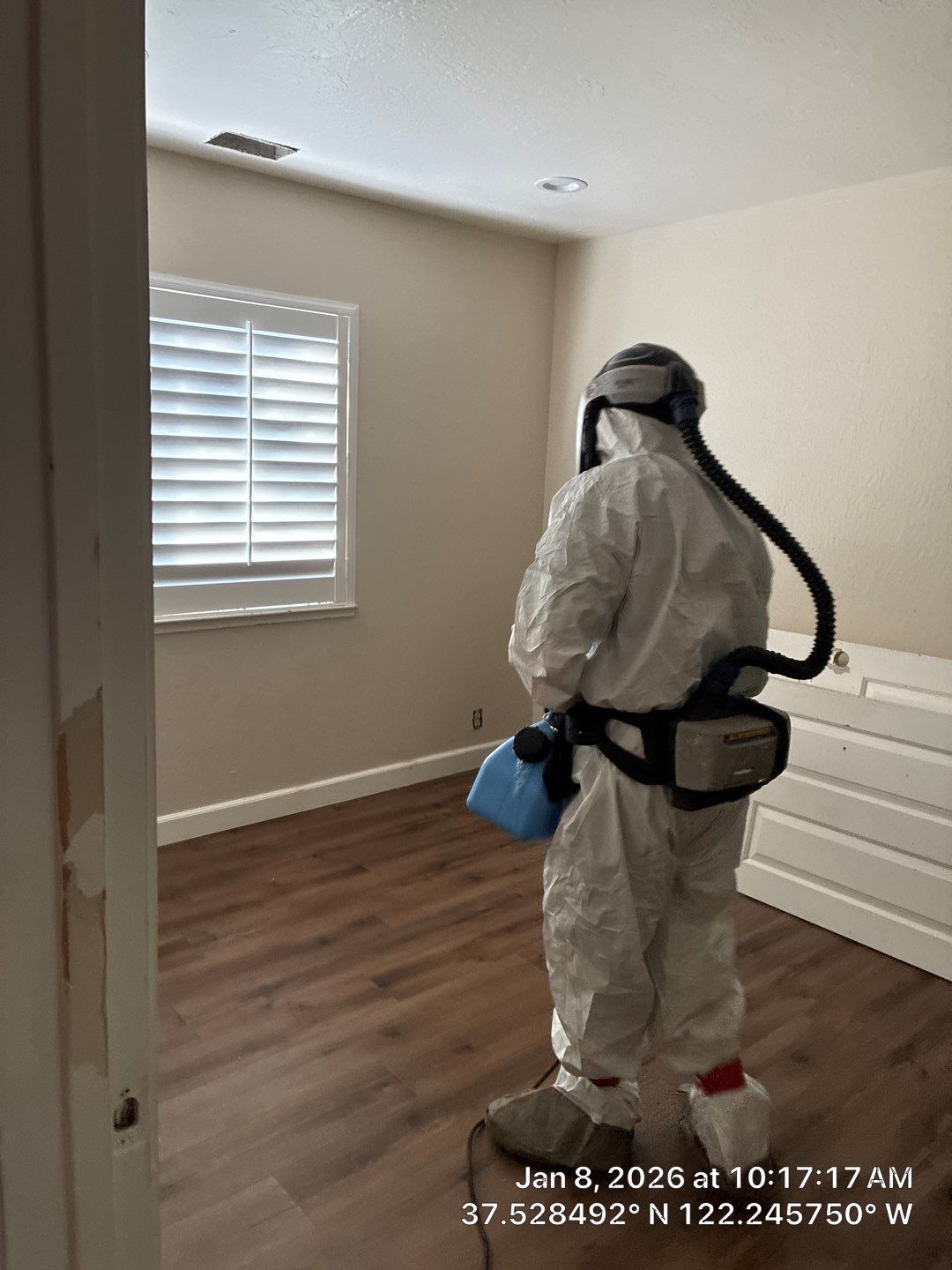 Project in Redwood City by 911 Hazmat Cleanup 