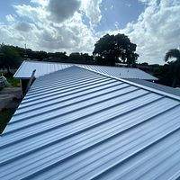 24ga 1.5" Mechanical Seam Mill Finish by Total Roofing System The Metal Roof Experts