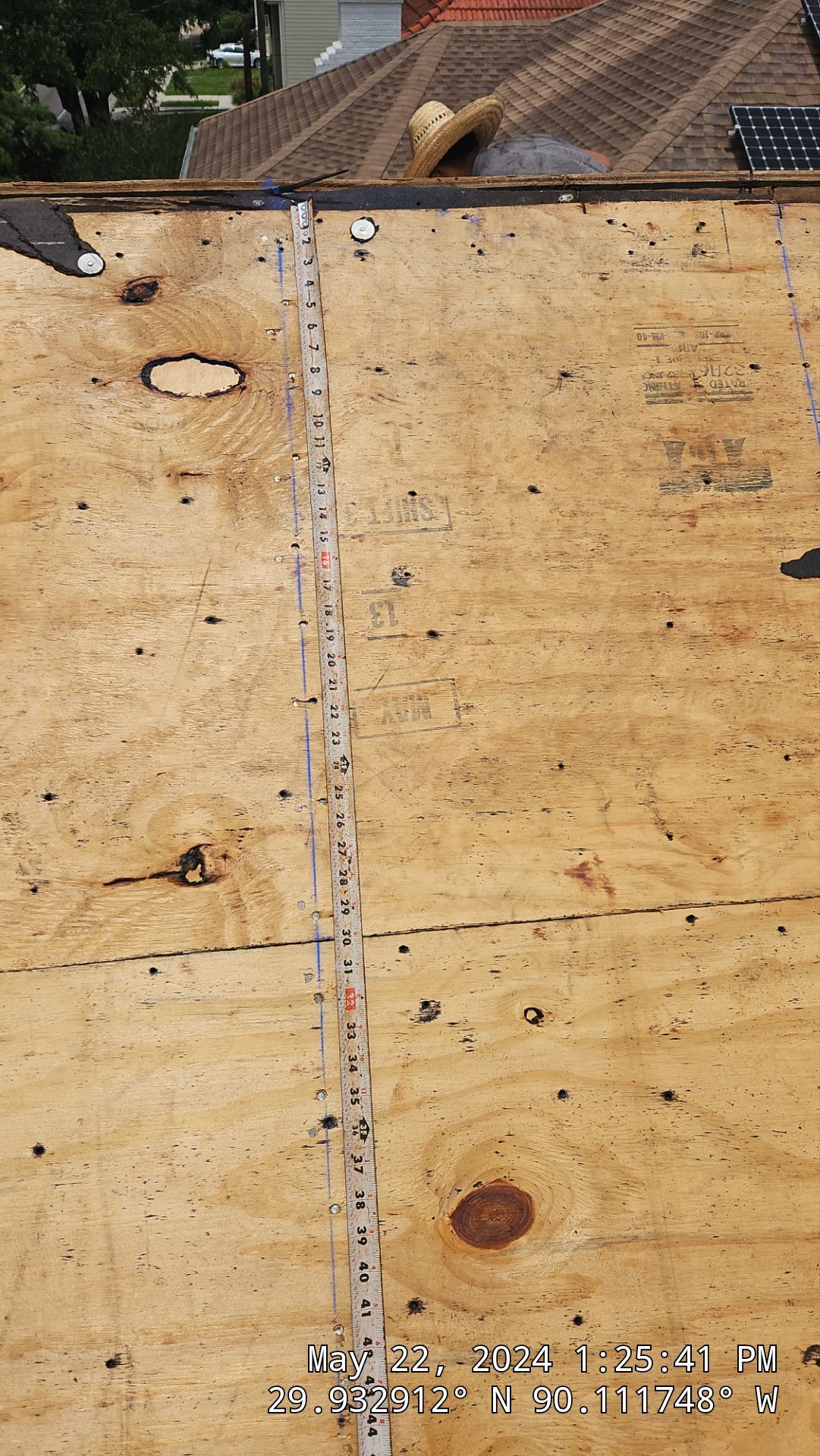 Project in New Orleans by Robertson Roofing & Siding Inc