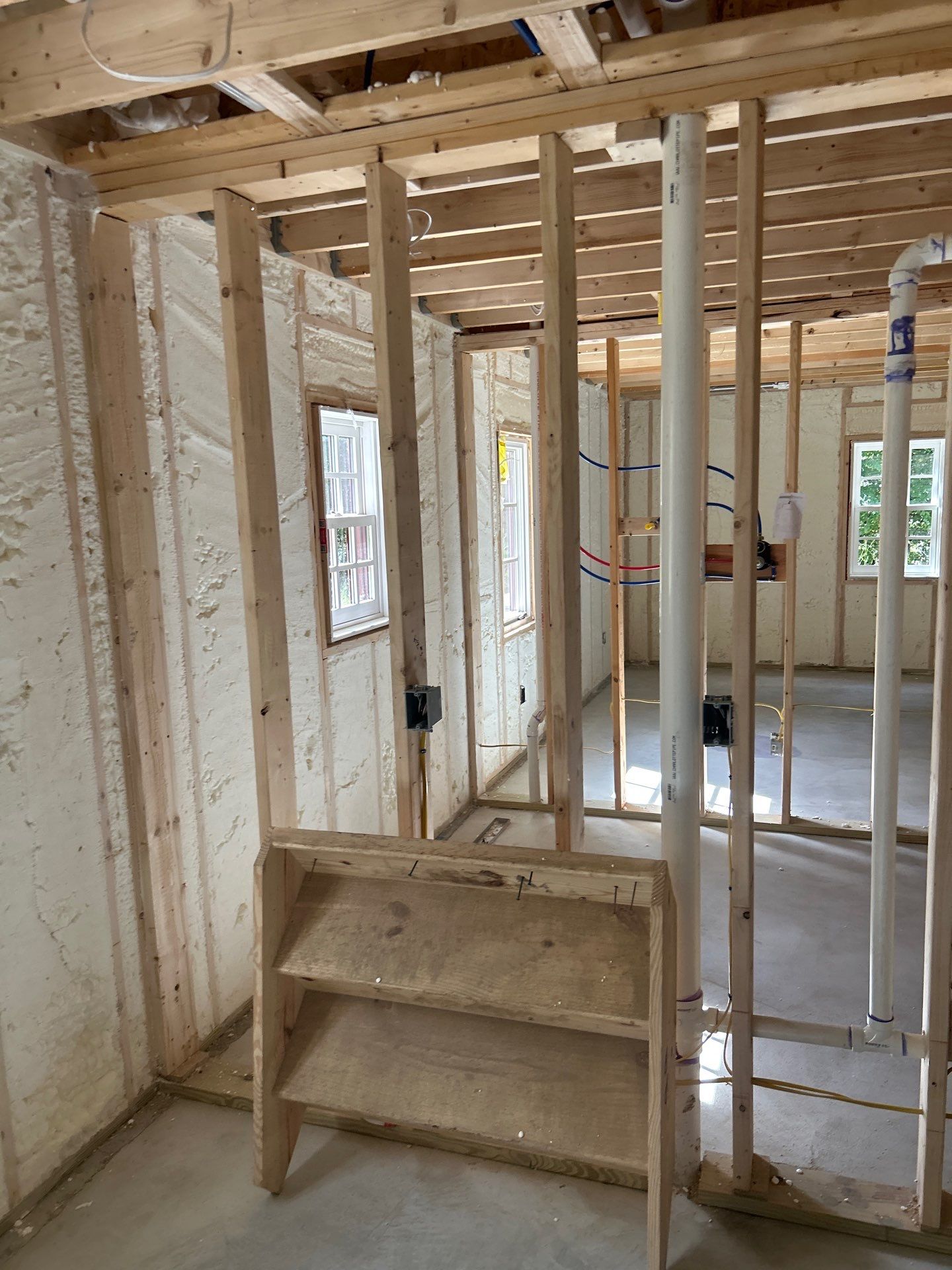 High-Performance Spray Foam Insulation for New Home in Kingston by NYS Foam & Energy