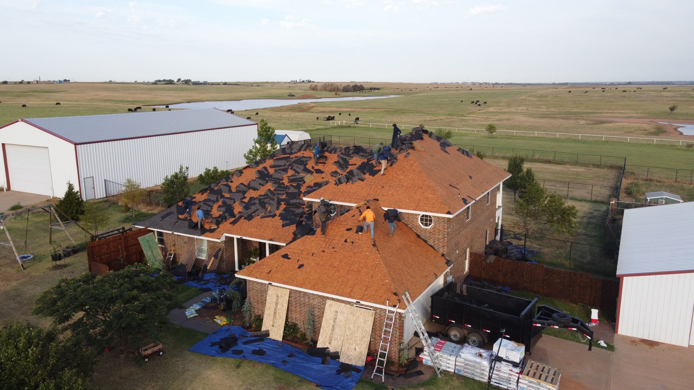 Residential Roofing Installation using GAF Armor Shield II by A & H Roofing and Contracting