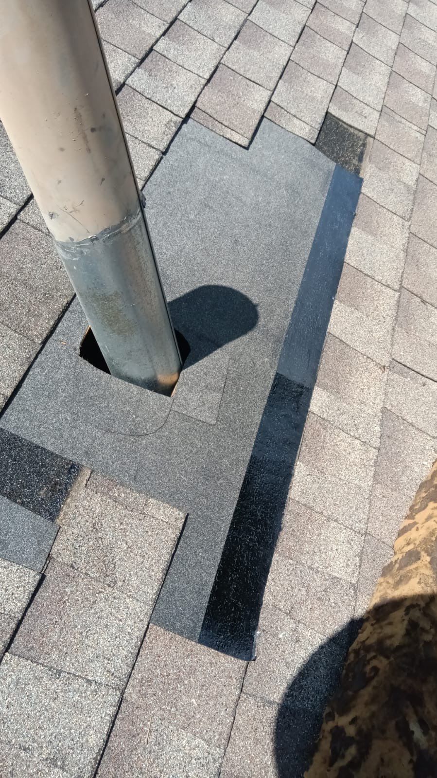 Hail Damage using Owen's Corning Duration (Lifetime) Shingles by Roof Repair Company