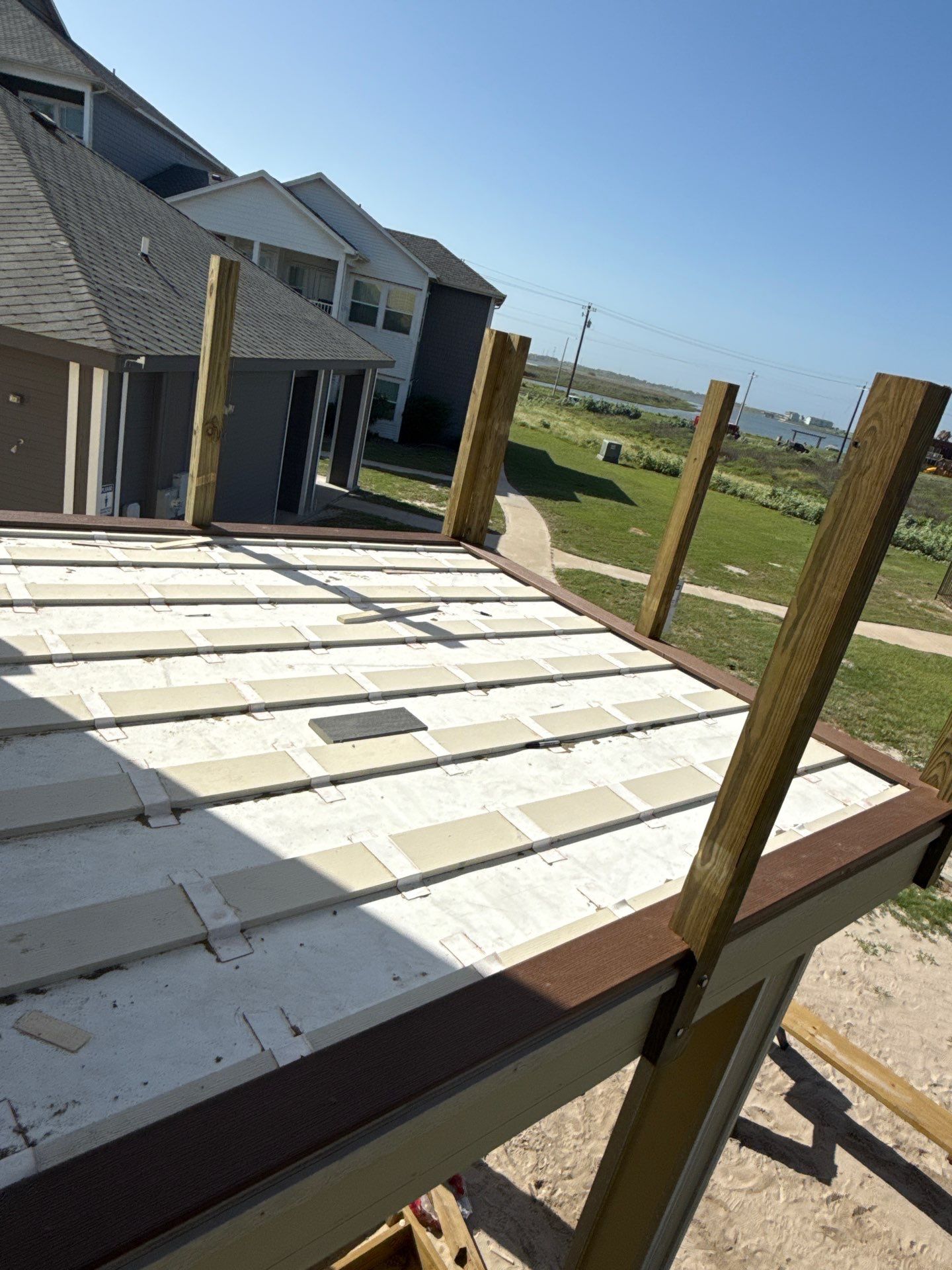 Big O'l Beach Problem.  by Bayfront Roofing and Construction