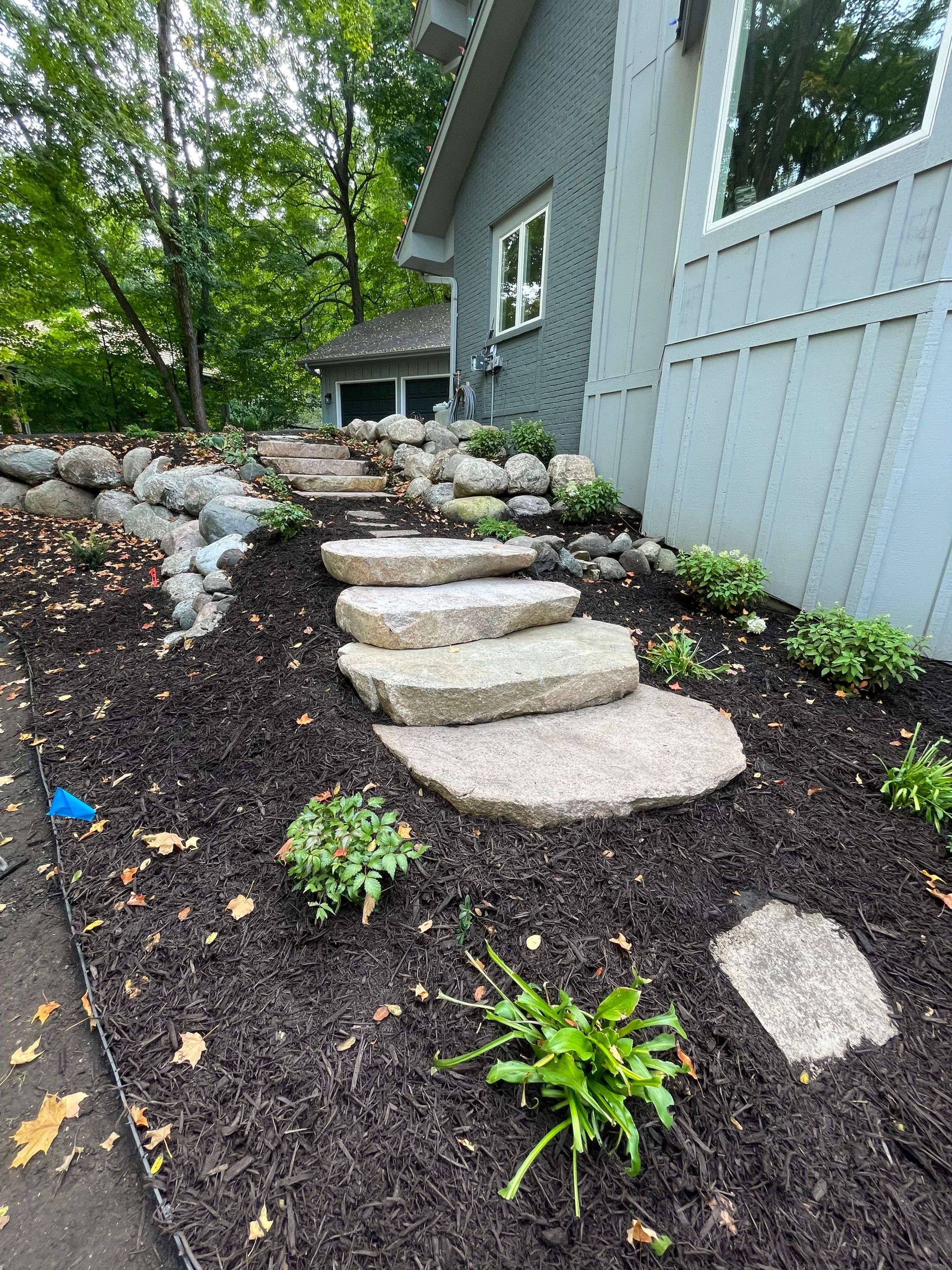 Steps by Sota landscaping