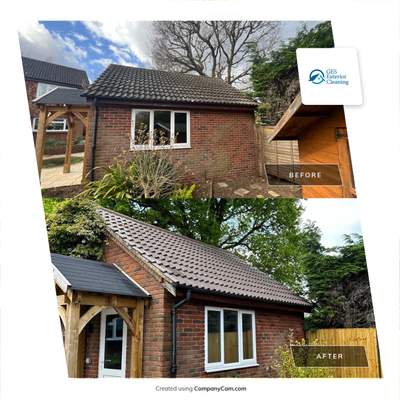 Roof Clean  - Moss Removal - Gutter Clean using Honda 15lpm Low Pressure Washing Machine