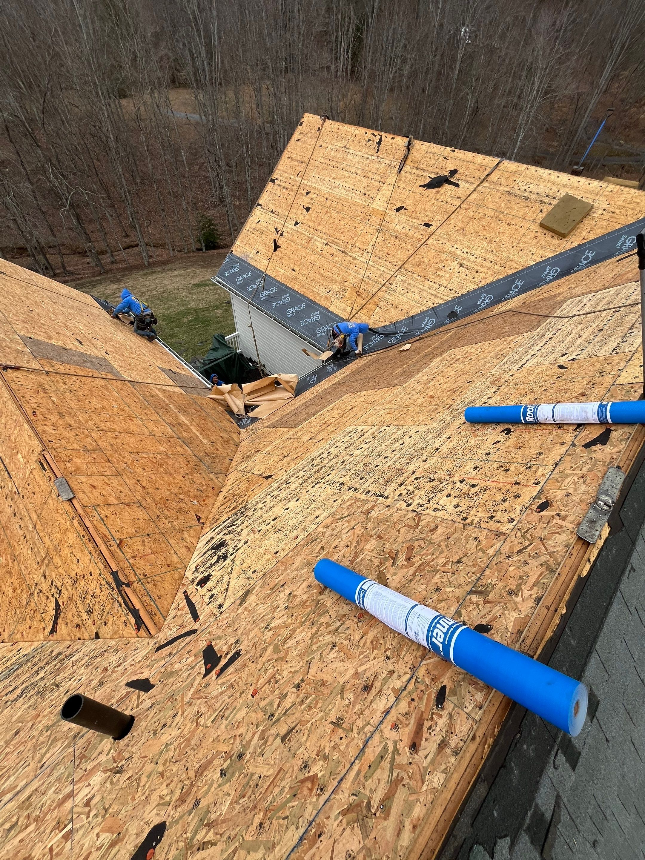 Residential Roofing Installation using Certainteed Landmark Pro Shingles by Fahey Roofing + Contracting