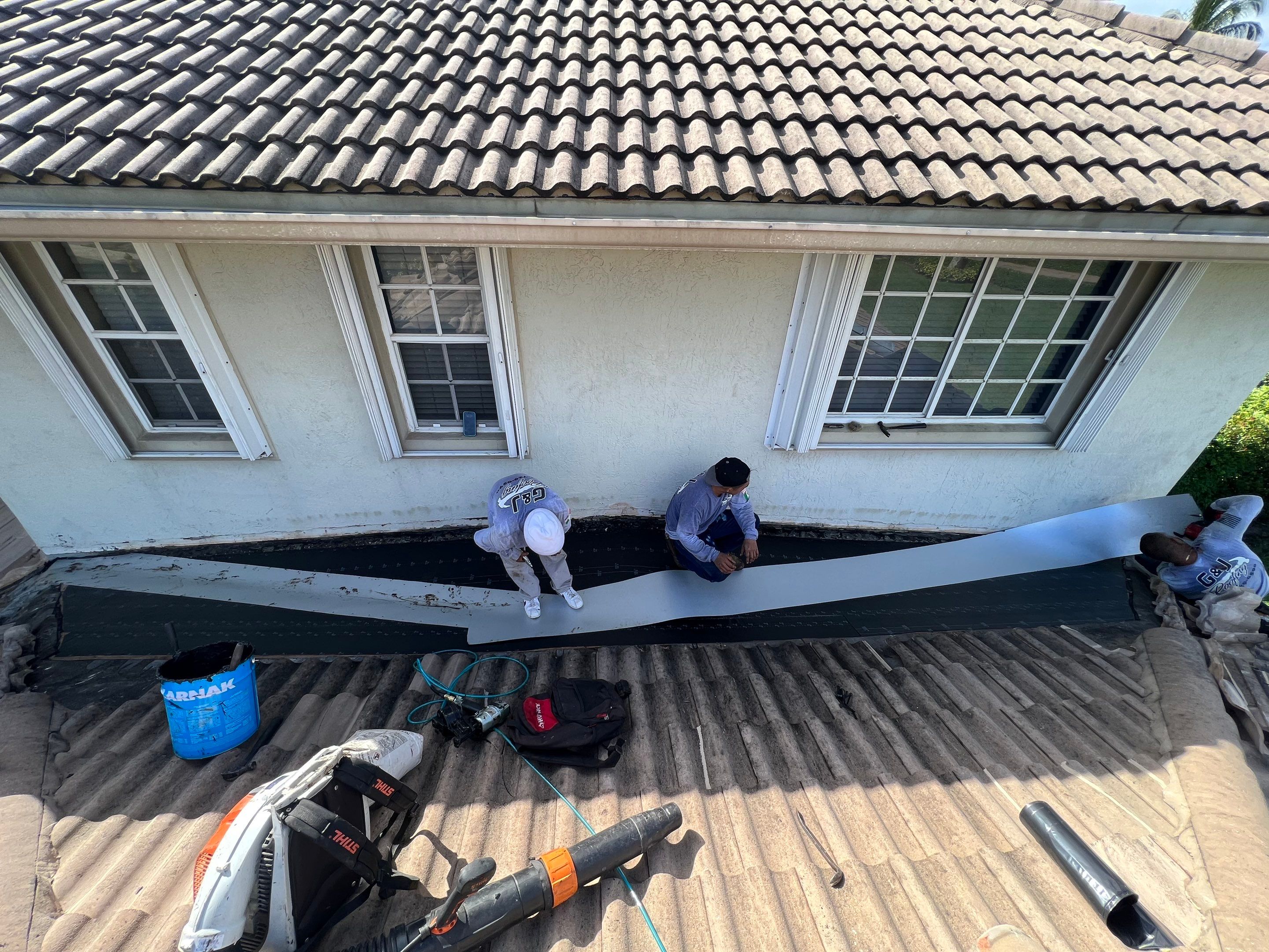 SW 26th St., Davie, FL by G&J Roofing 