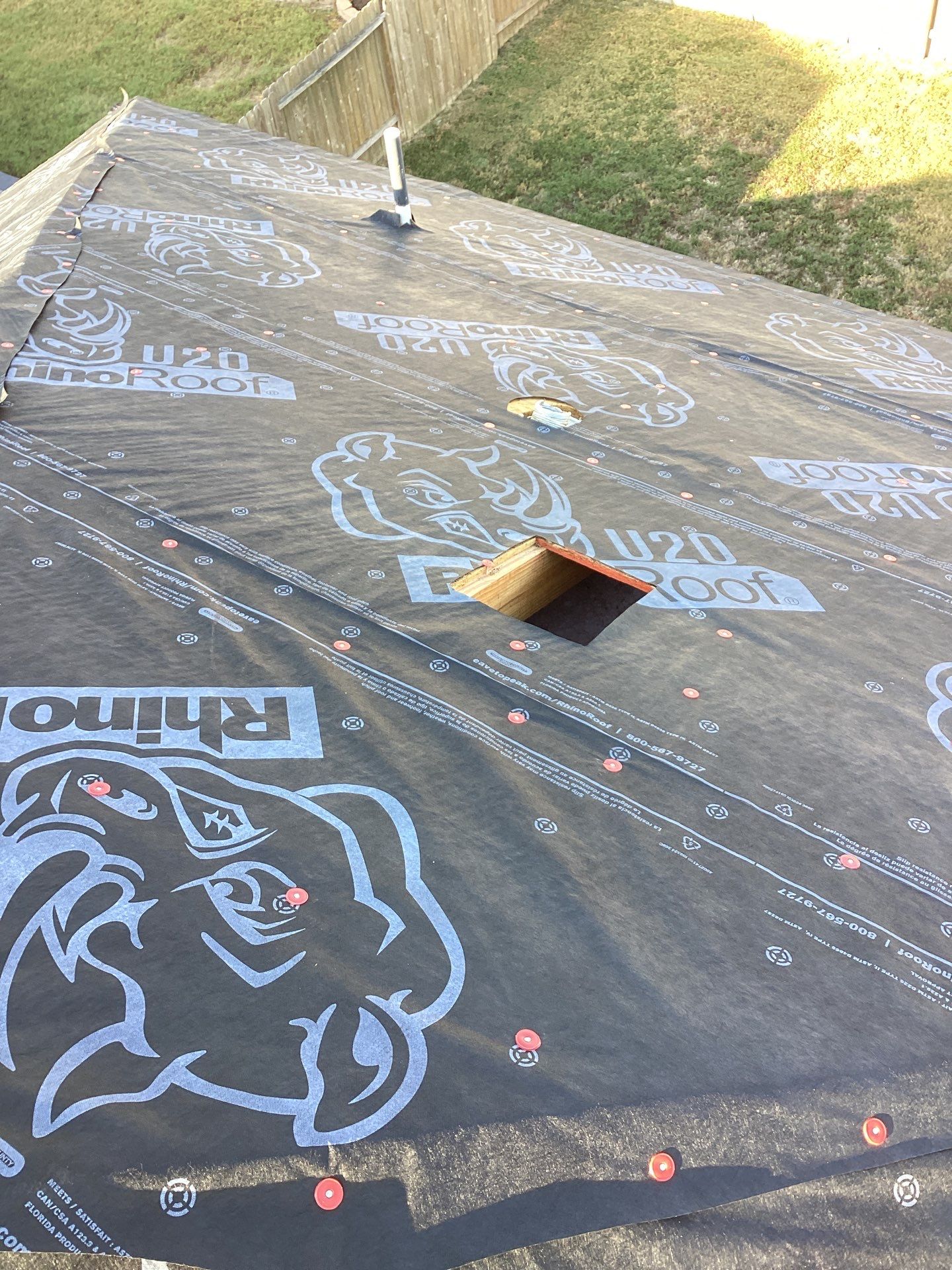 Residential Roofing Installation using Owen's Corning Duration (Lifetime) Shingles by Roof Repair Company