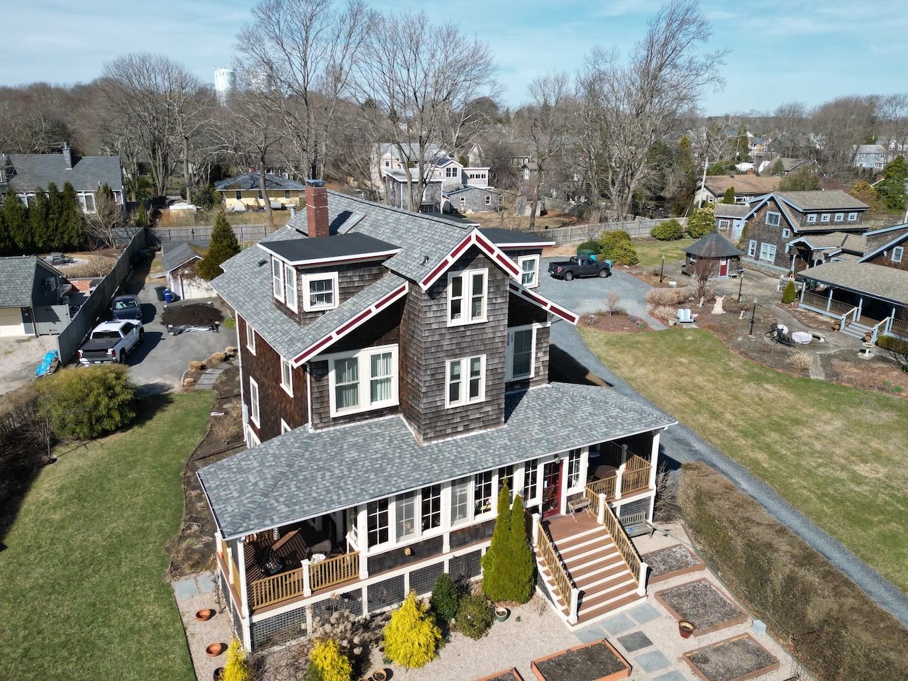 Colonial Slate Roofs by Pinnacle Roofing & Skylights