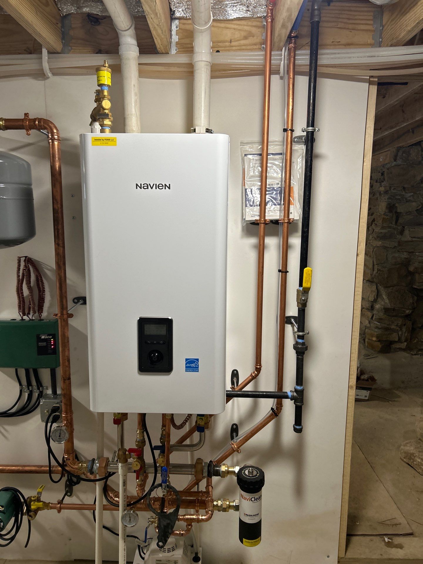 All new equipment for whole home remodel  by Fisher Plumbing