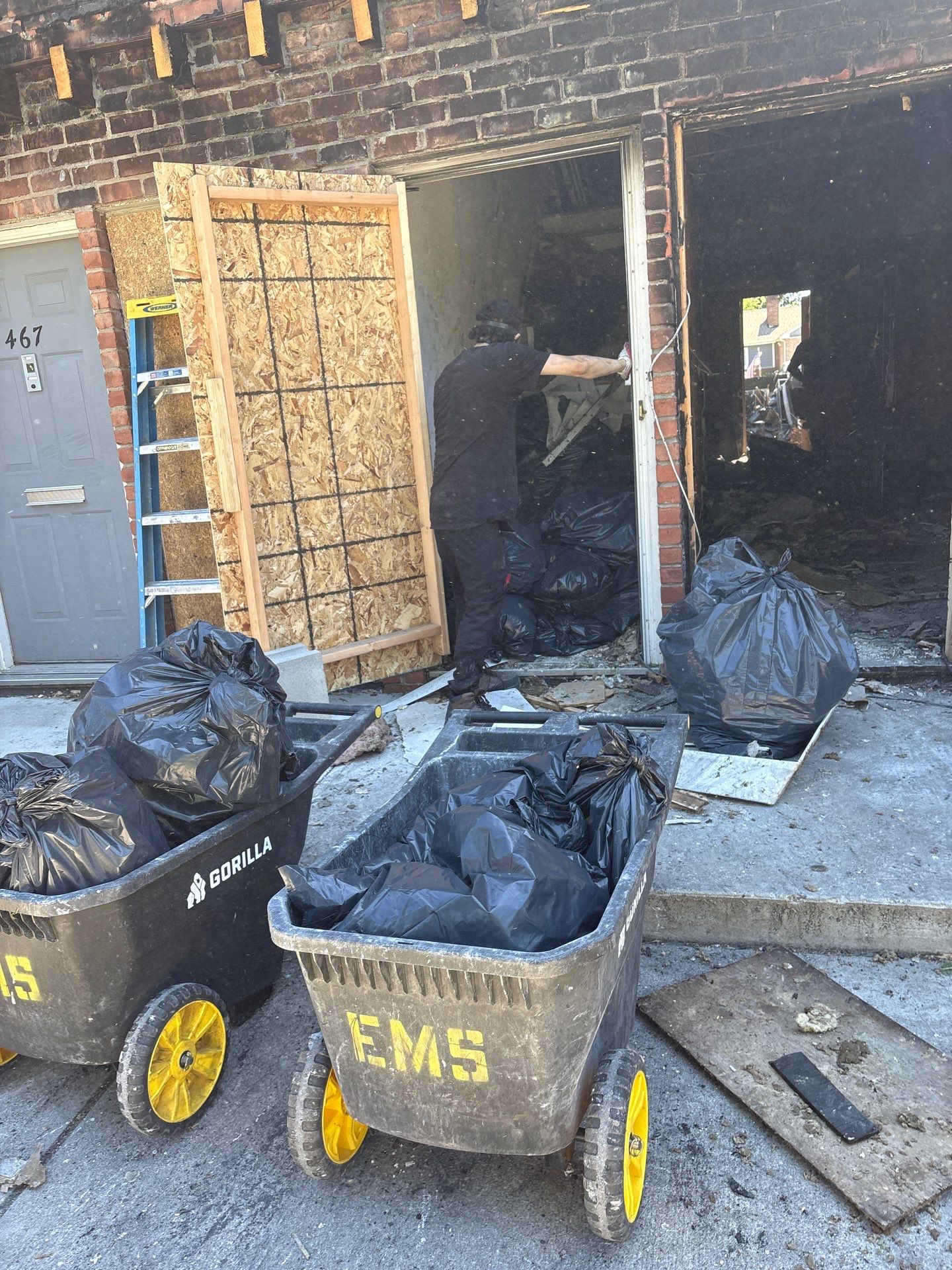Multi-Unit Fire Restoration at Dix Hills Apartment Complex by EMS Restoration Corp