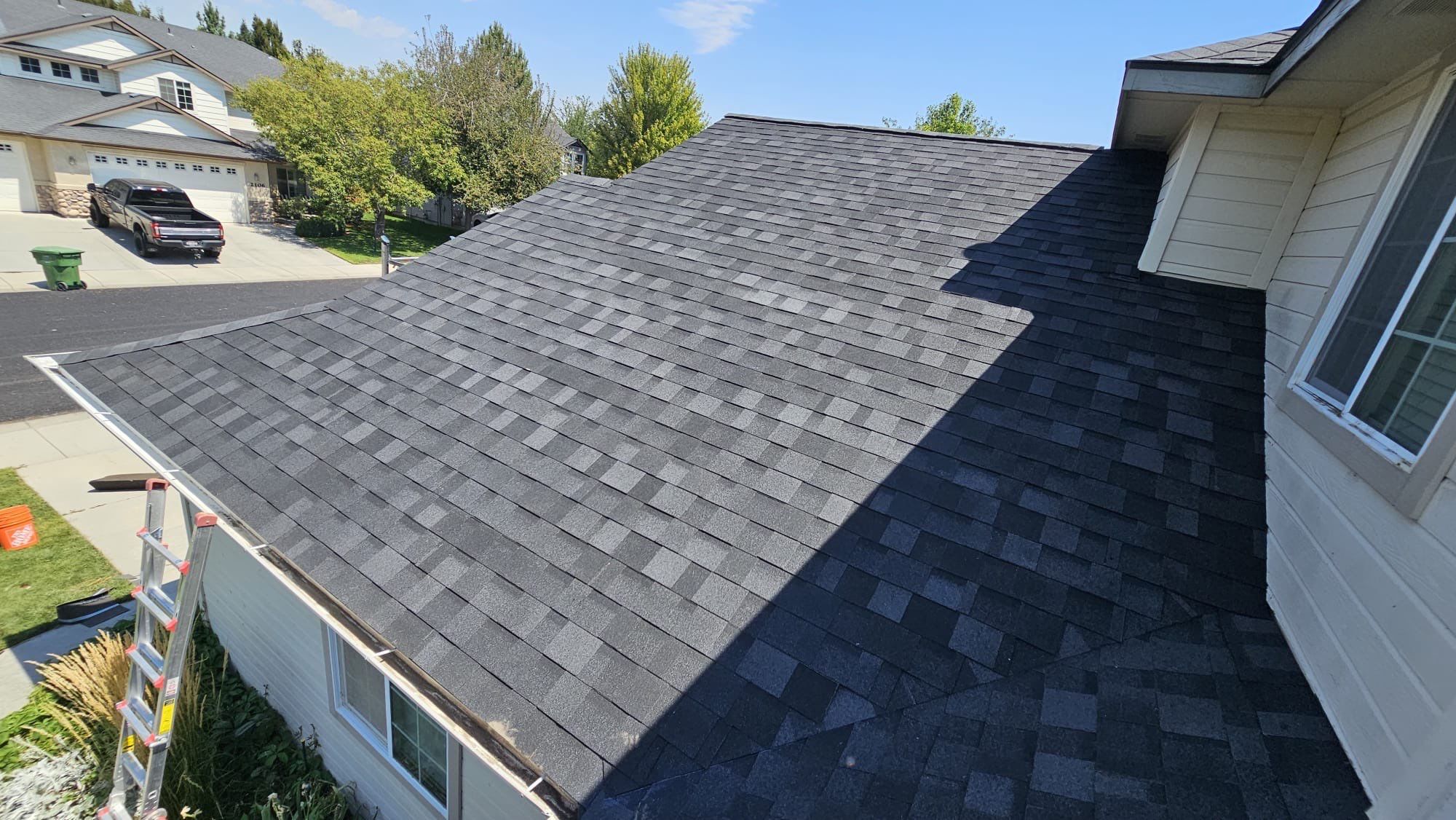 Asphalt Architectural Shingle Roof Replacement in Meridian, Idaho by Olive Roofing