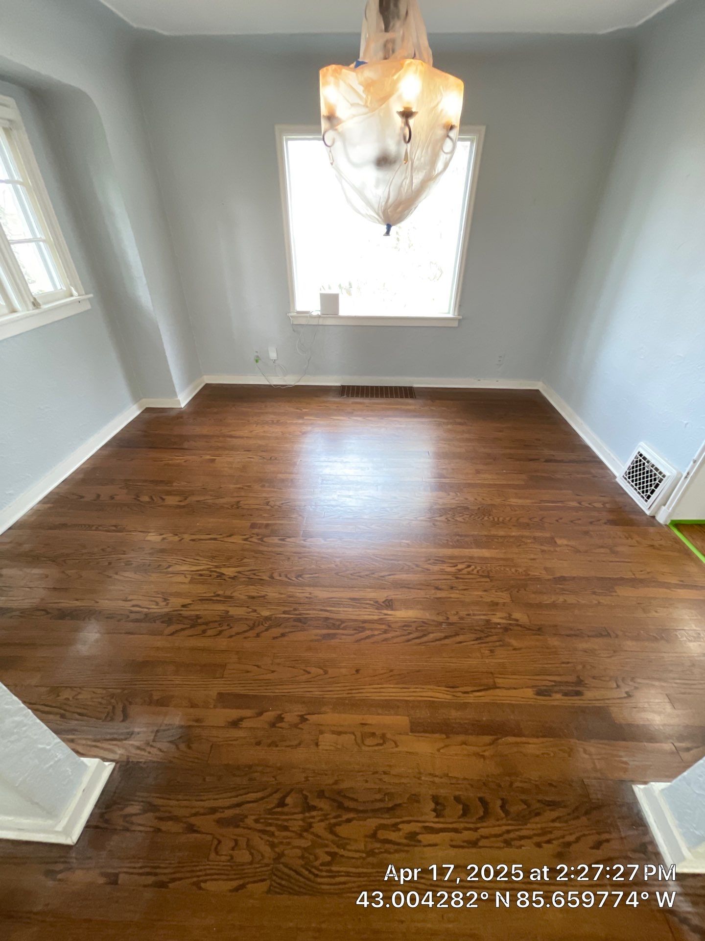 Custom Refinishing on Existing Hardwoods by RTBaldwin Hardwood Floors