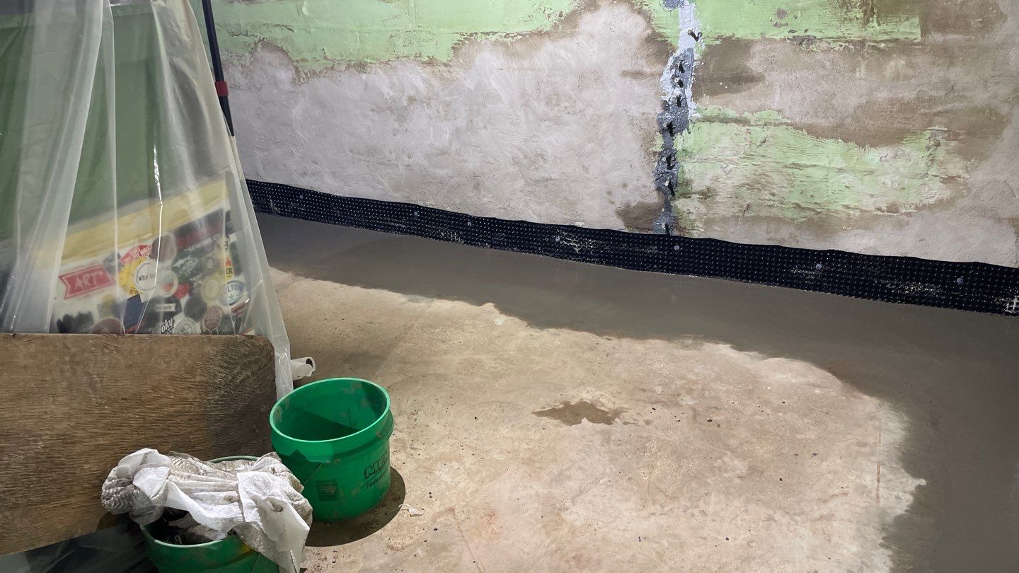 Interior Drain Tile & Foundation Crack Repair in Northeast Minneapolis by Waterproofing Northeast