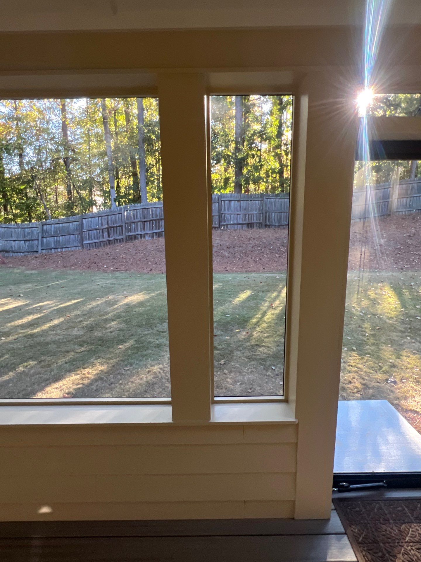 Trex Deck Build, Shed Roof Porch Install, and Door Replacement in Alpharetta, GA by Nelson Exteriors