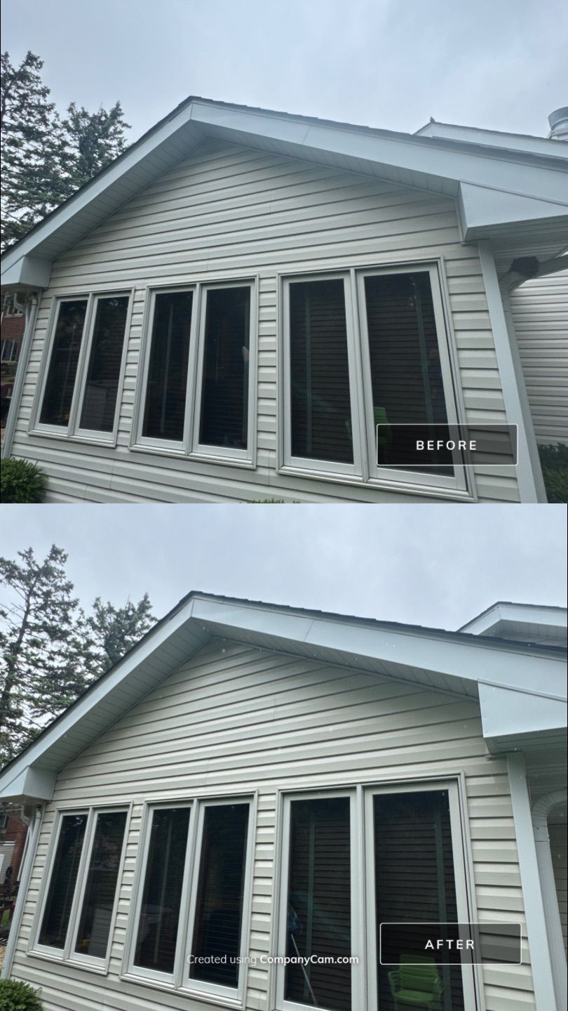 Project in Arlington Heights by Simmons Power & Soft Washing