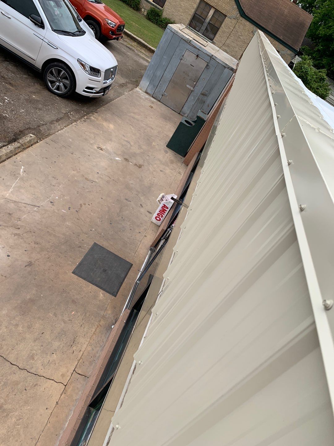 Store Building in Hope by Hostetler Roofing