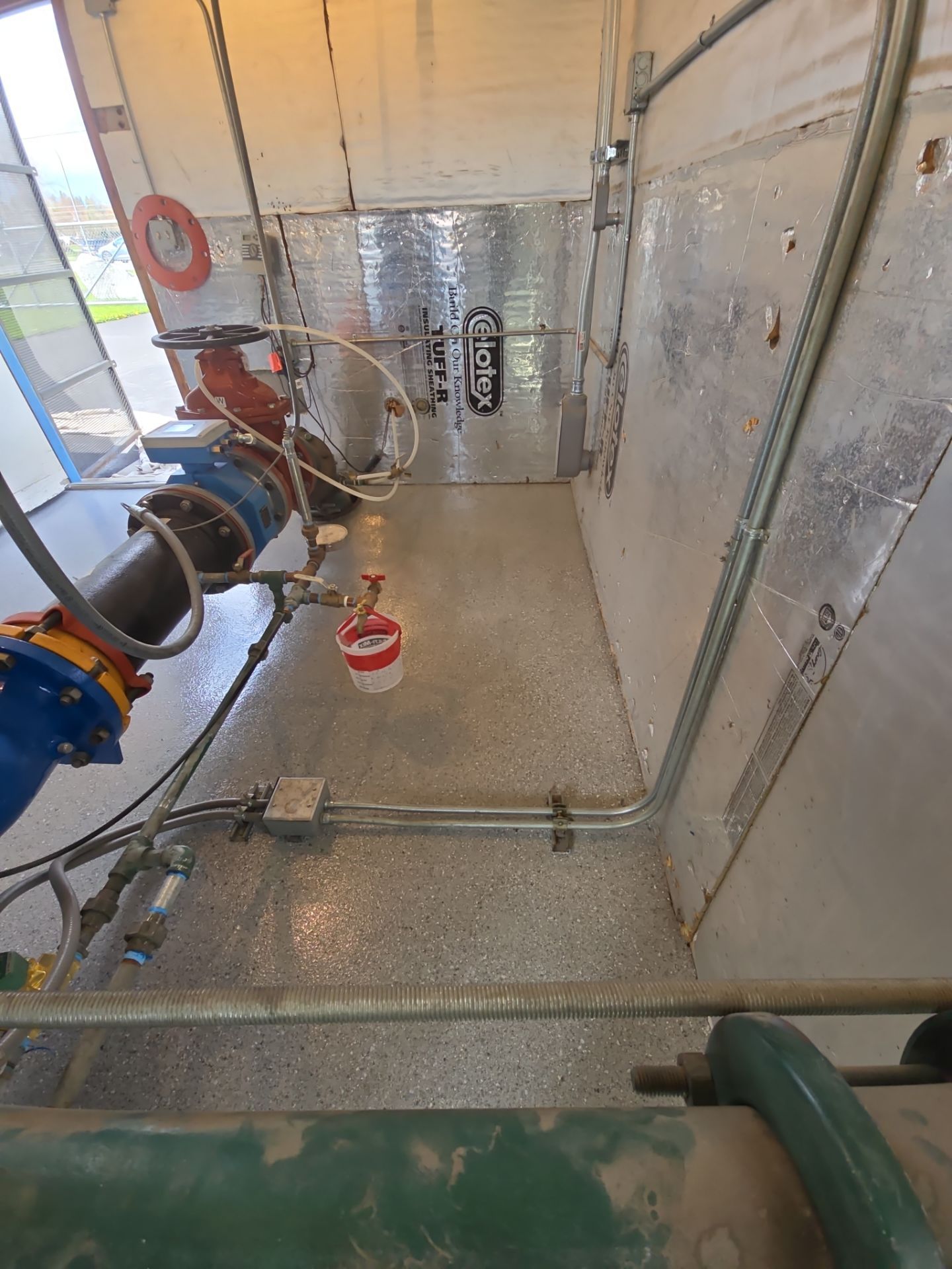 Industrial Well House Transformation using Agate Hybrid by Croc Coatings, LLC