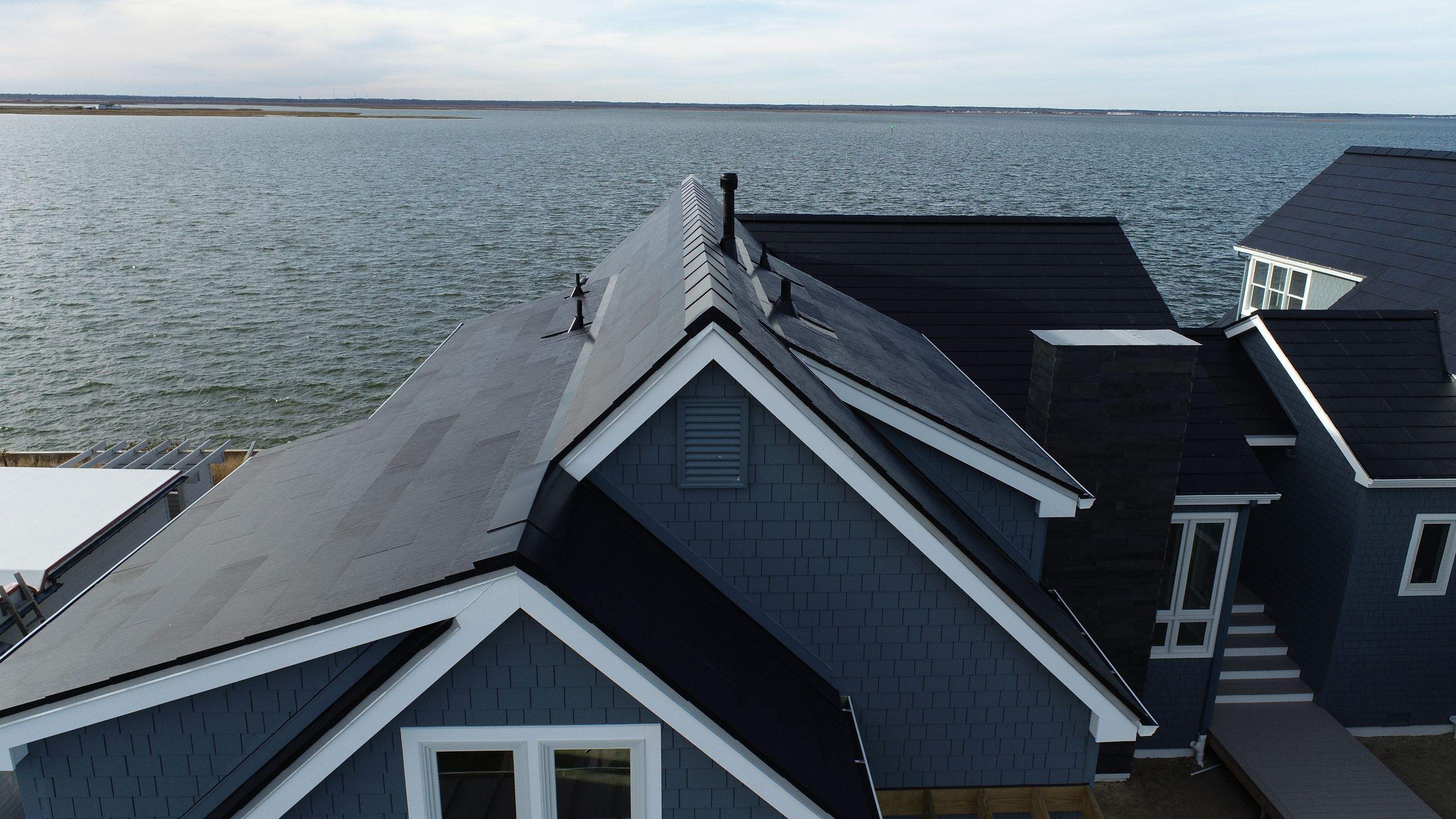 Tesla Solar Roof Long Beach Island New Jersey by American Home Contractors