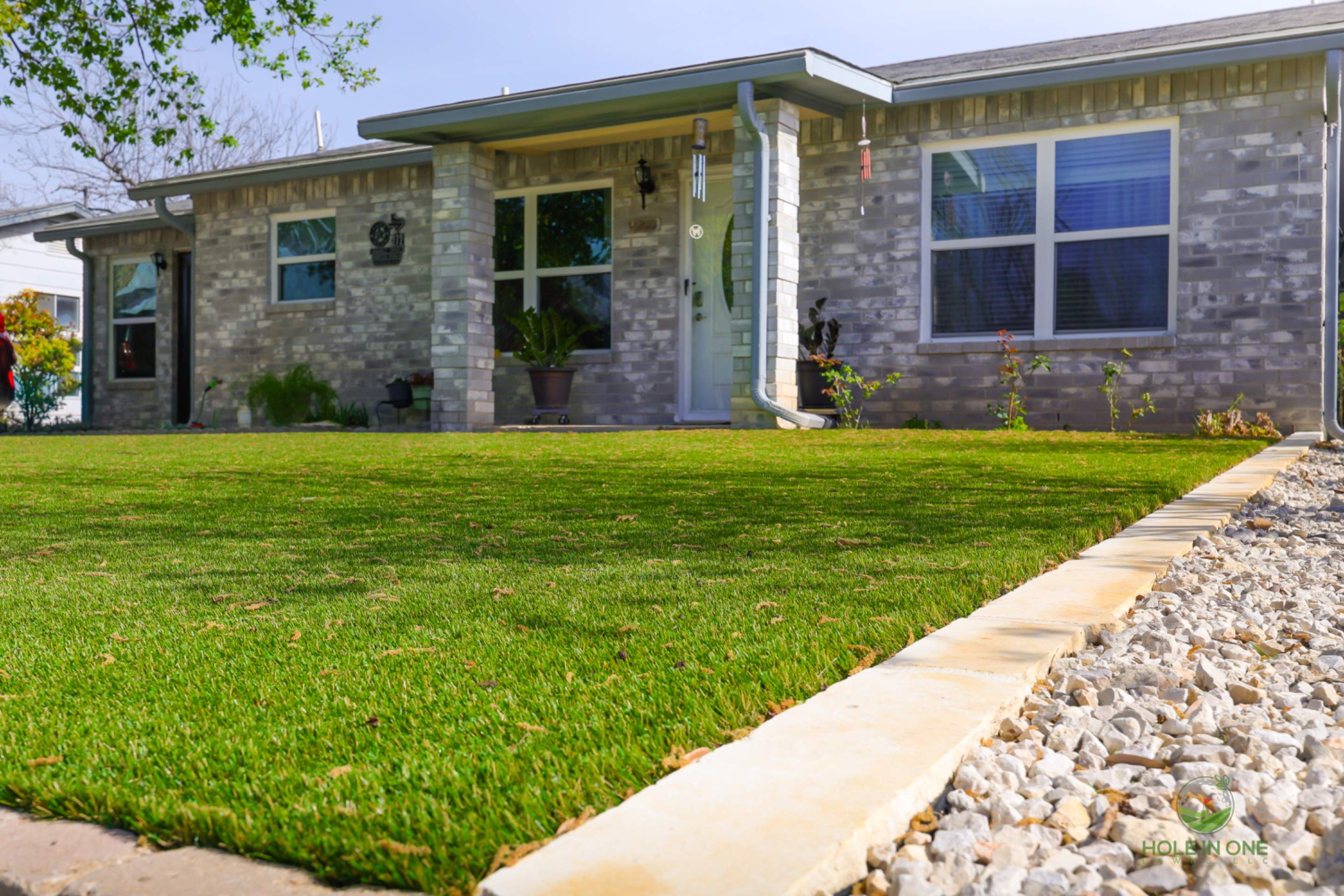 Gruene, New Braunfels TX by Hole In One Lawns, LLC