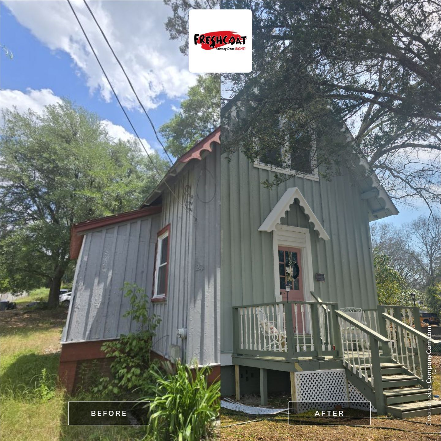 Exterior Refresh by Fresh Coat Painters of Augusta