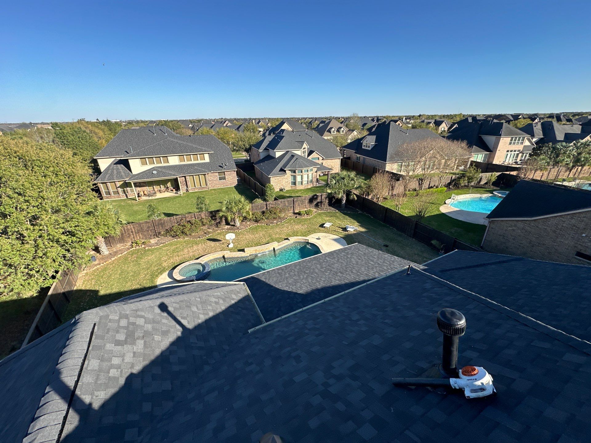 Project in Fulshear by Motion Roofing