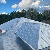 24ga 1" Nail-Strip Mill Finish by Total Roofing System The Metal Roof Experts