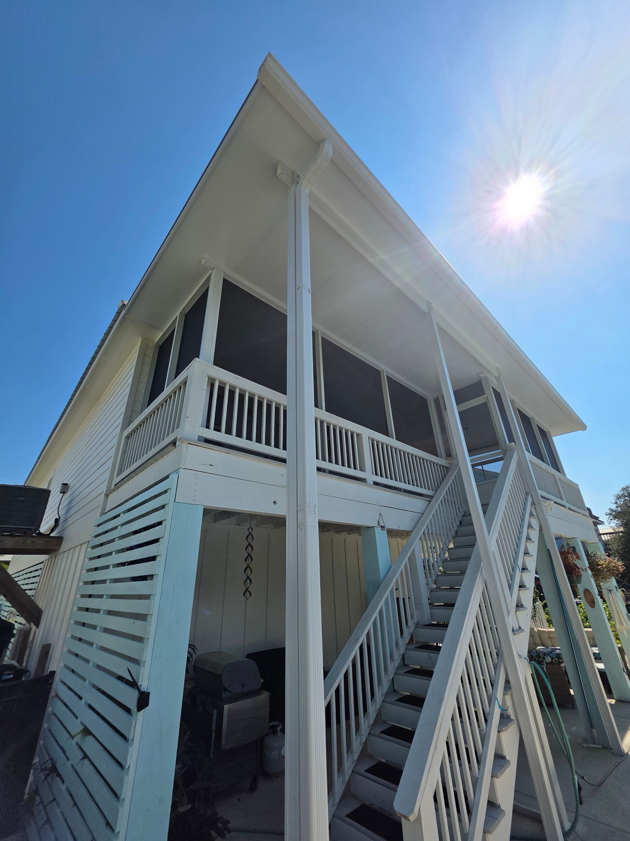 2nd Floor Screen Room by Titan Sunrooms